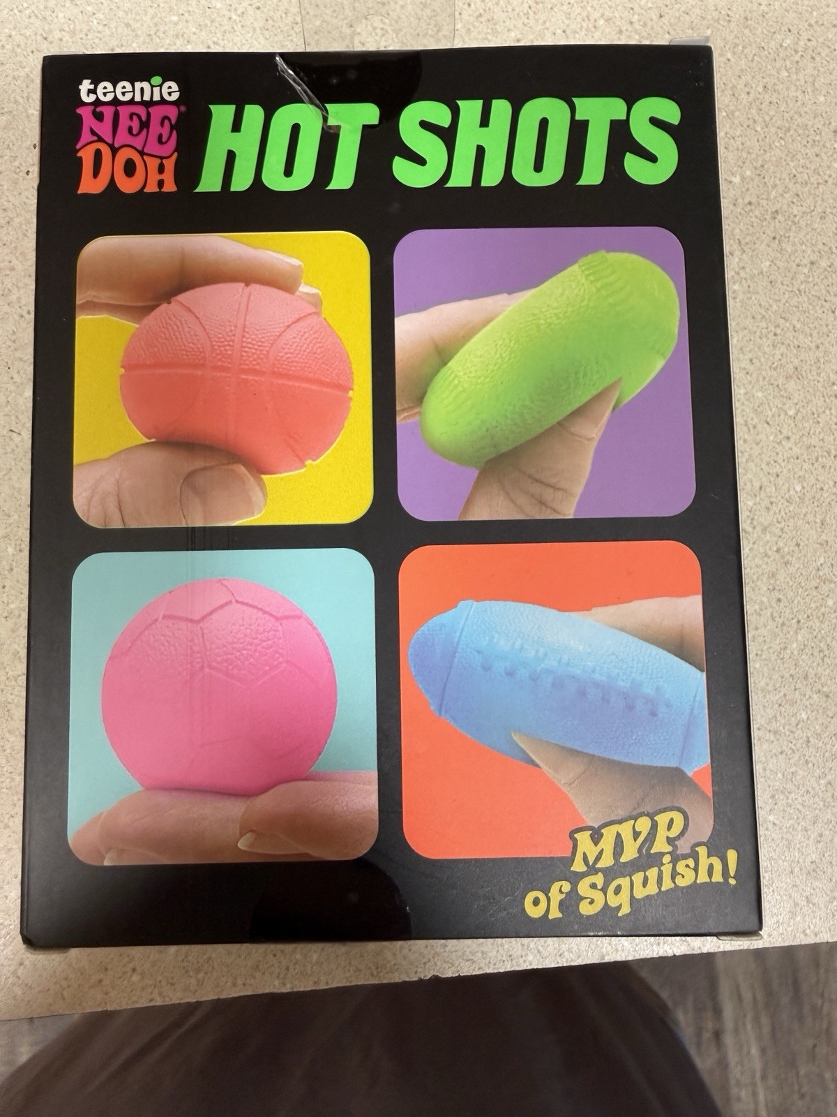 Nee Doh Hot Shots Lot Of 3