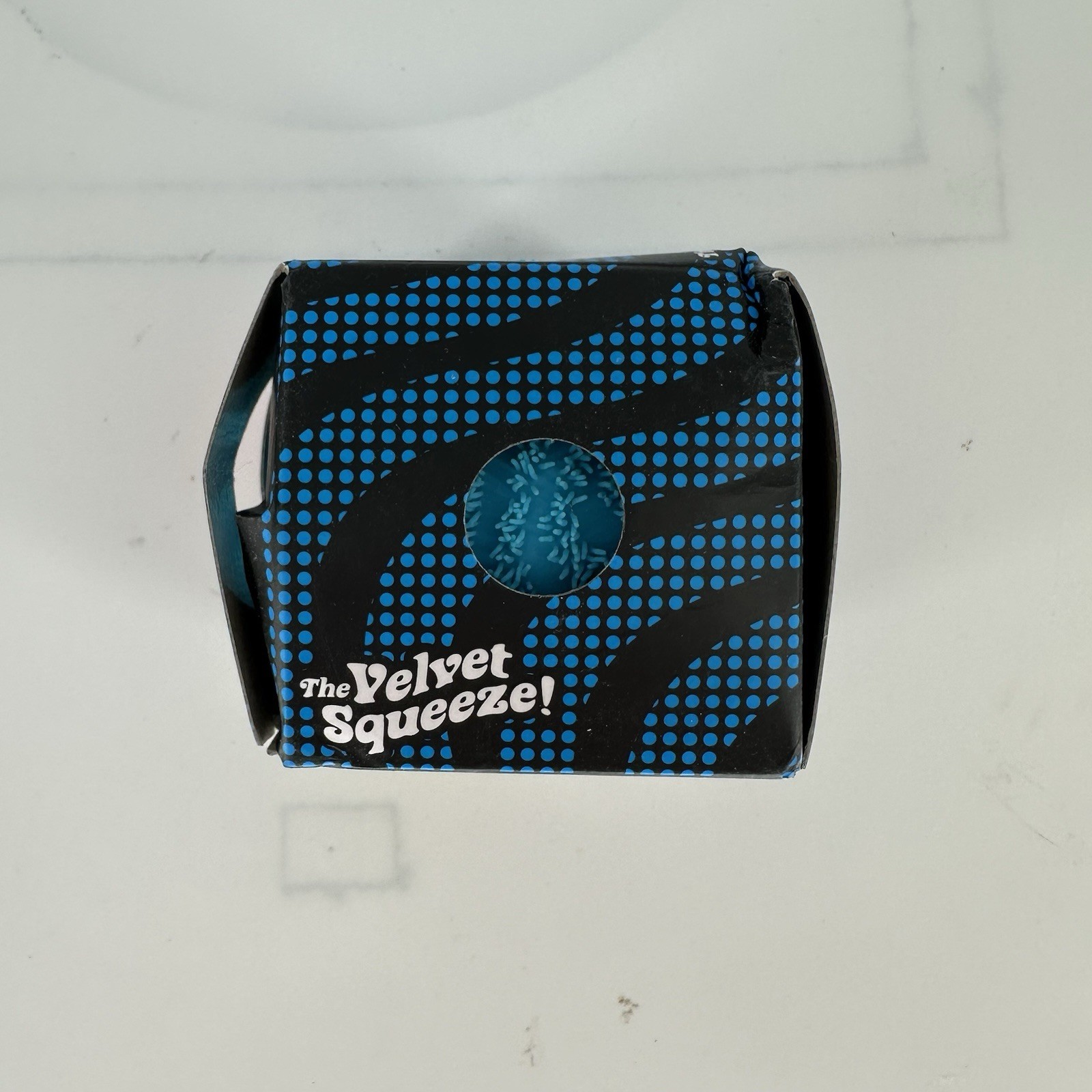AUTHENTIC 🔥 Needoh Wonder Waves RARE Blue Fuzzball New Squishy Toy Tiktok Viral