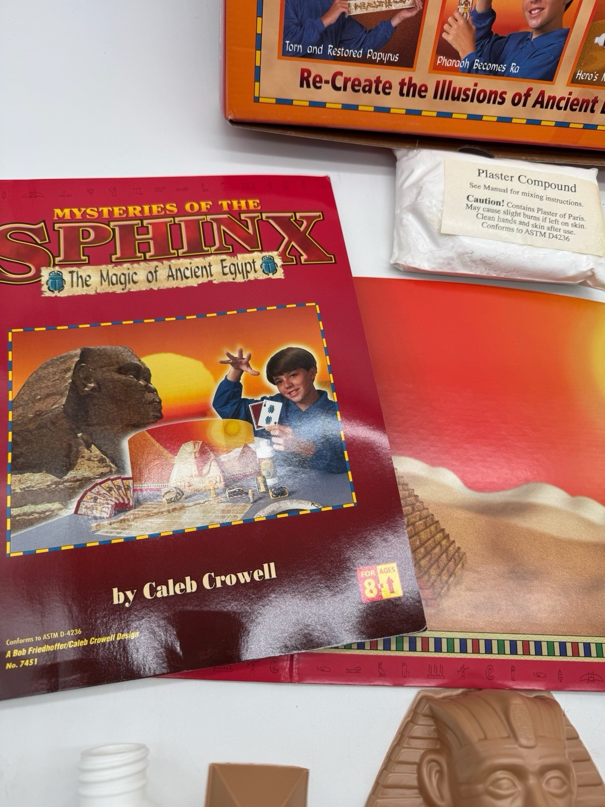Vintage 1998 MYSTERIES OF THE SPHINX The Magic of Ancient Egypt Educate COMPLETE