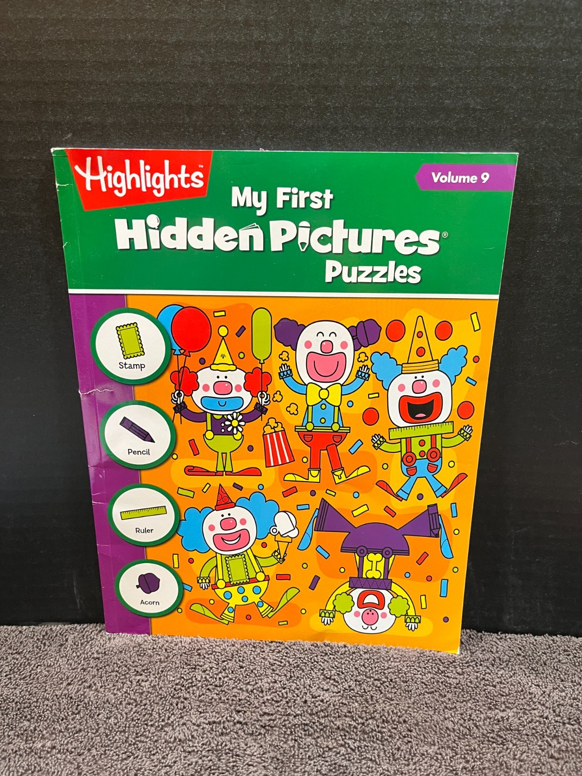 NEW Lot Of 7 Highlights My First Hidden Pictures Puzzle Books