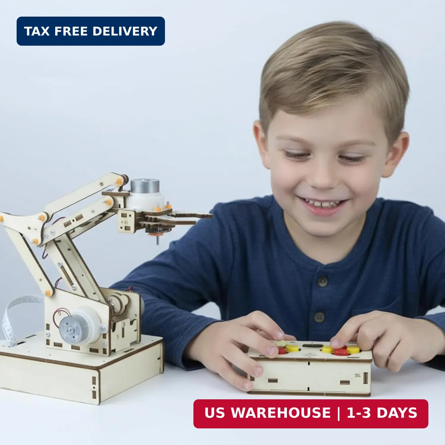 Robot Arm Kits Robotics for Kids Ages 8-12-14-16 Teens Adults STEM Toys Building