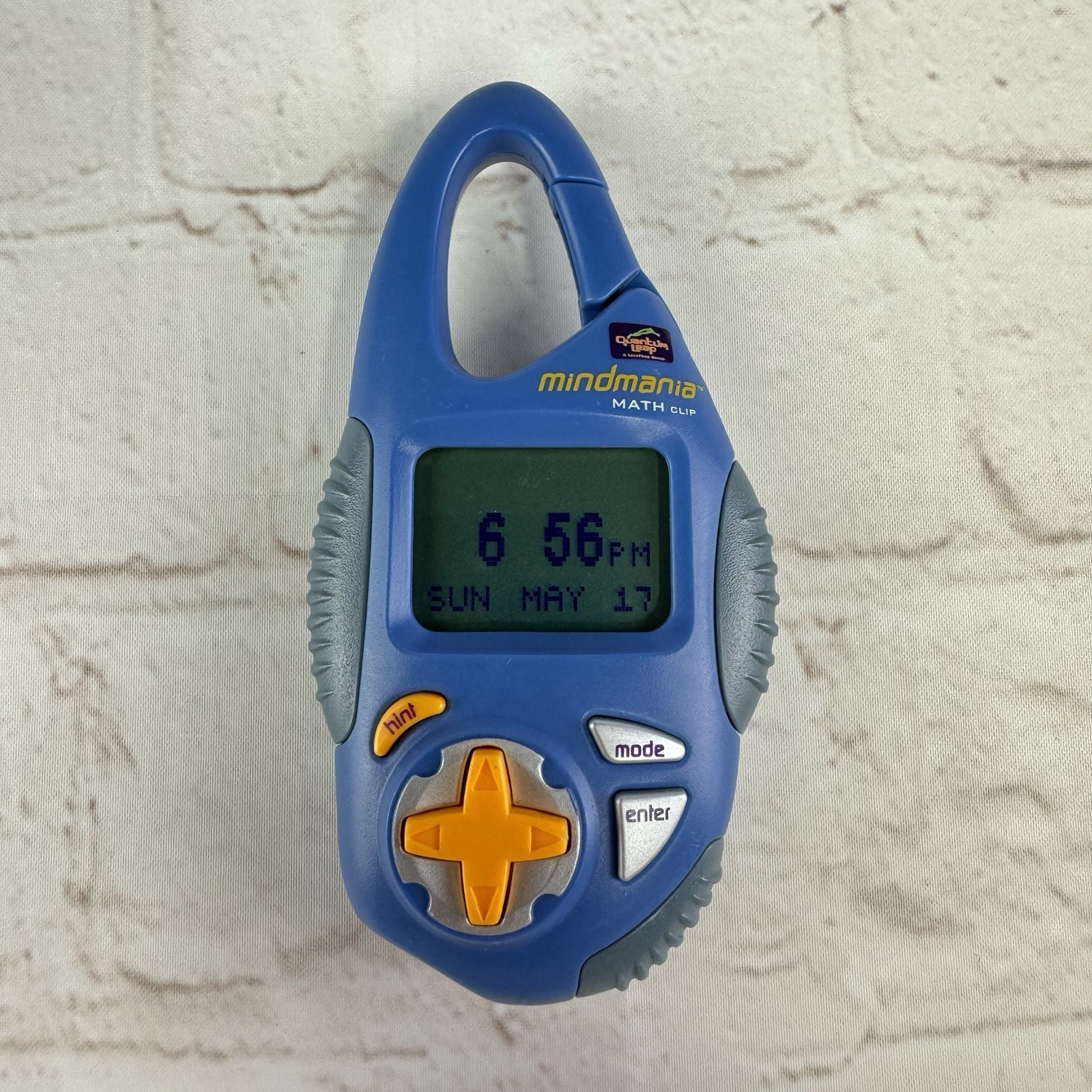 2003 Leapfrog Mind Mania Math Clip Learning Brain Activity Quantum – Works Great