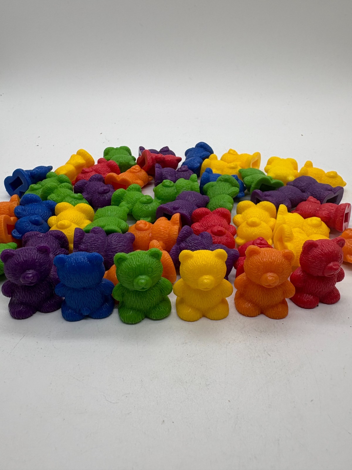 Teddy Bear Bears Animals Counting Colors Set of Red Blue Yellow Green Orange