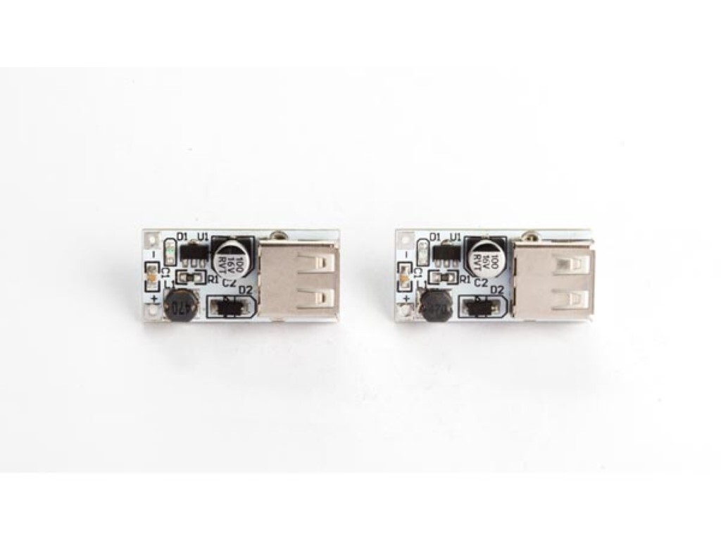 DC-DC boost modules, stable 5V output for LiPo and Alkaline batteries