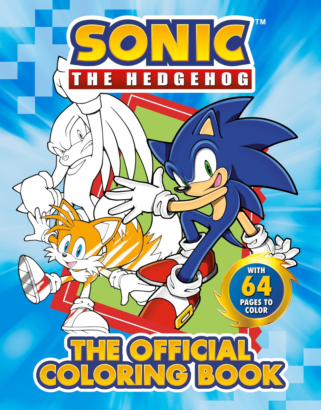 Sonic the Hedgehog: The Official Coloring Book Multicolor
