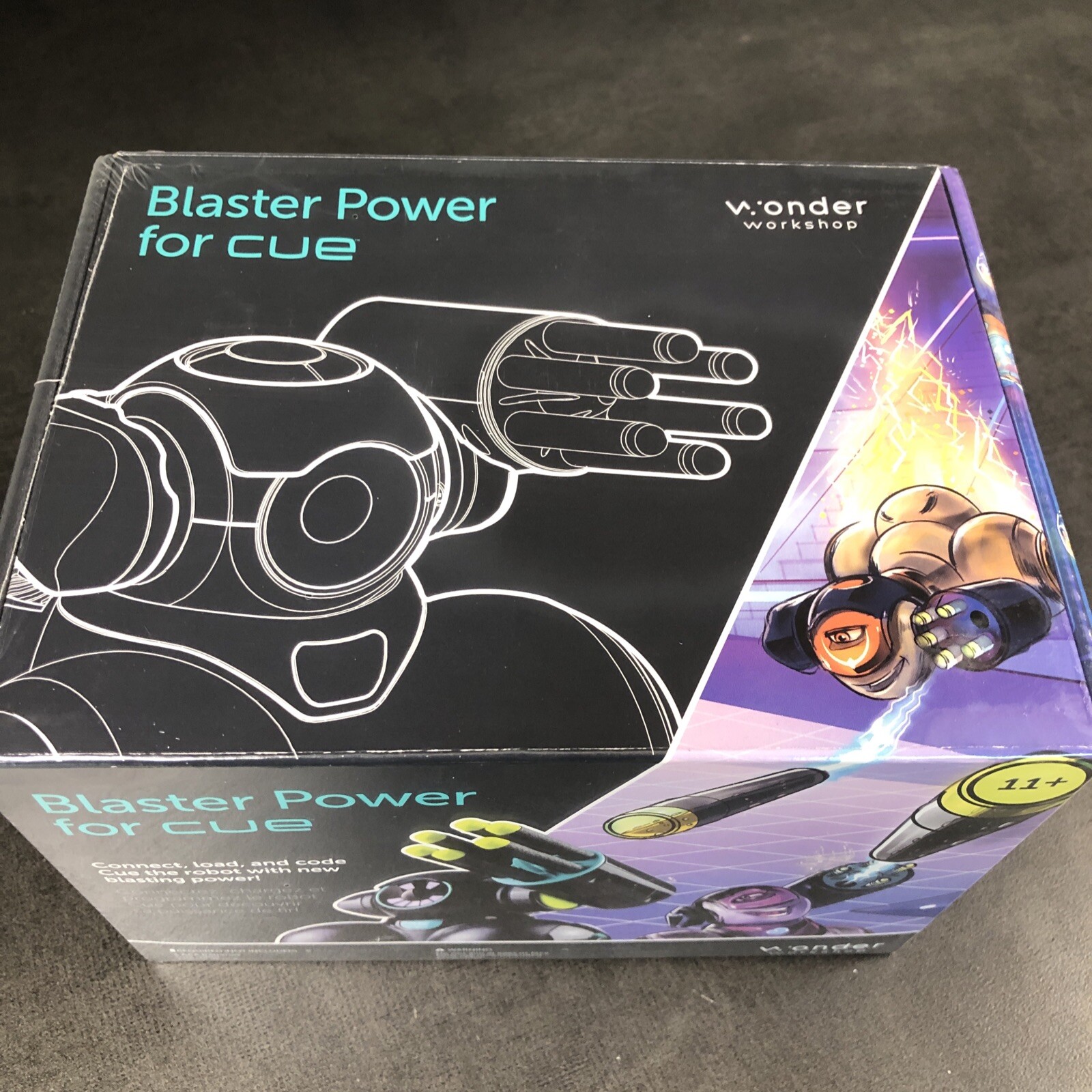 Blaster Accessory For Wonder Workshop CUE Robot New And Sealed