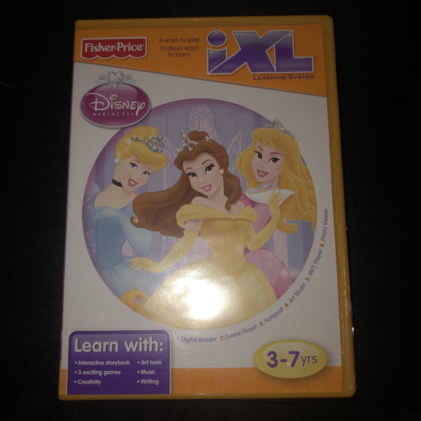 Fisher Price iXL Learning System CD Rom – Age 3 to 7 – Disney Princess