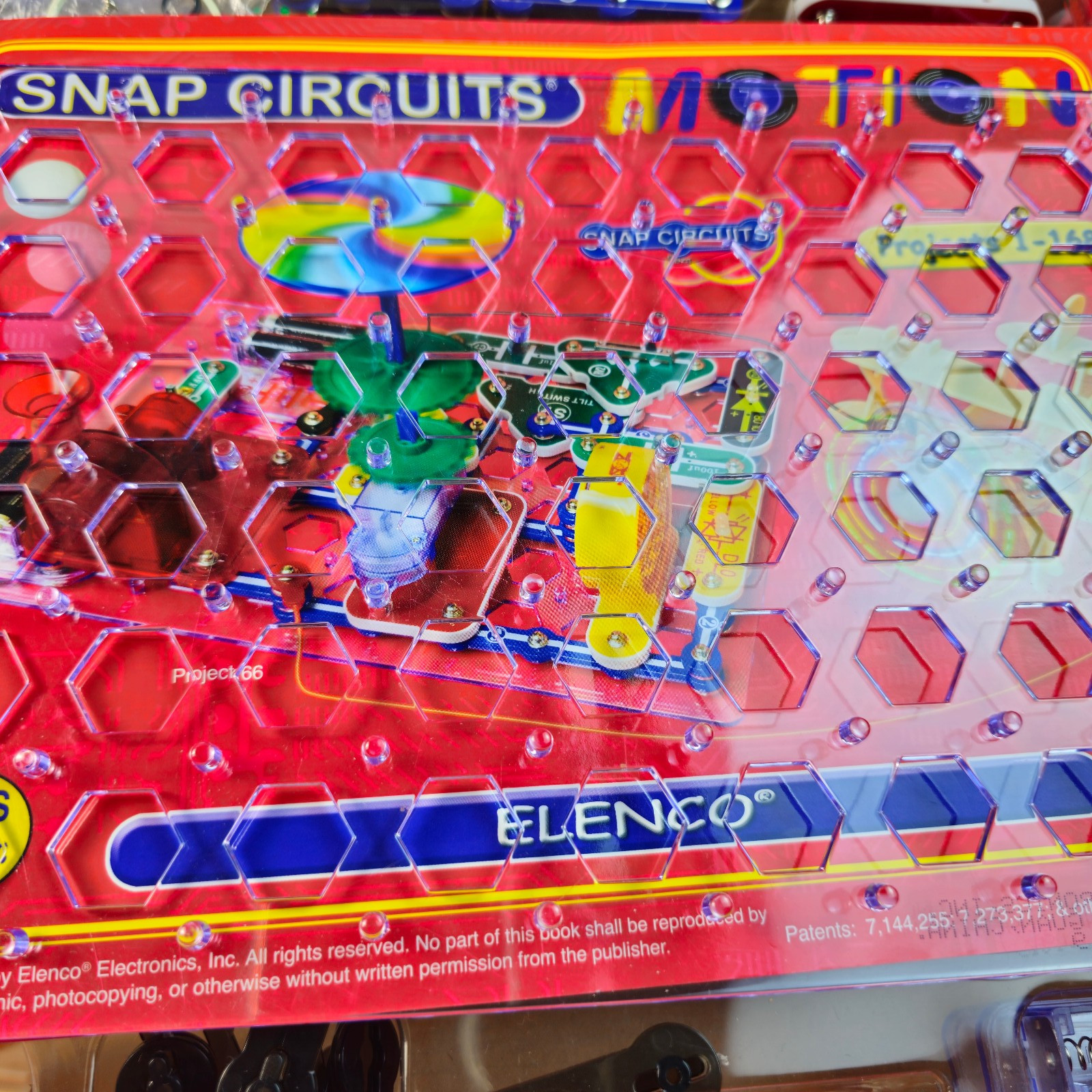 Snap Circuits Motion SCM-165 Elenco 165 Projects Missing Crawler Airplane Parts