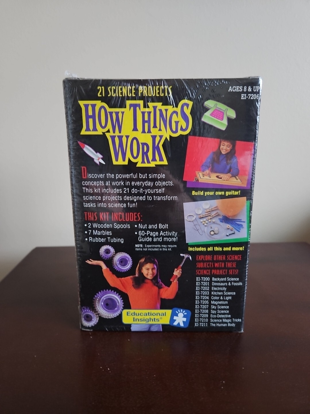 Brand New Vintage 1993 Educational Insights How Things Work 21 Science Projects