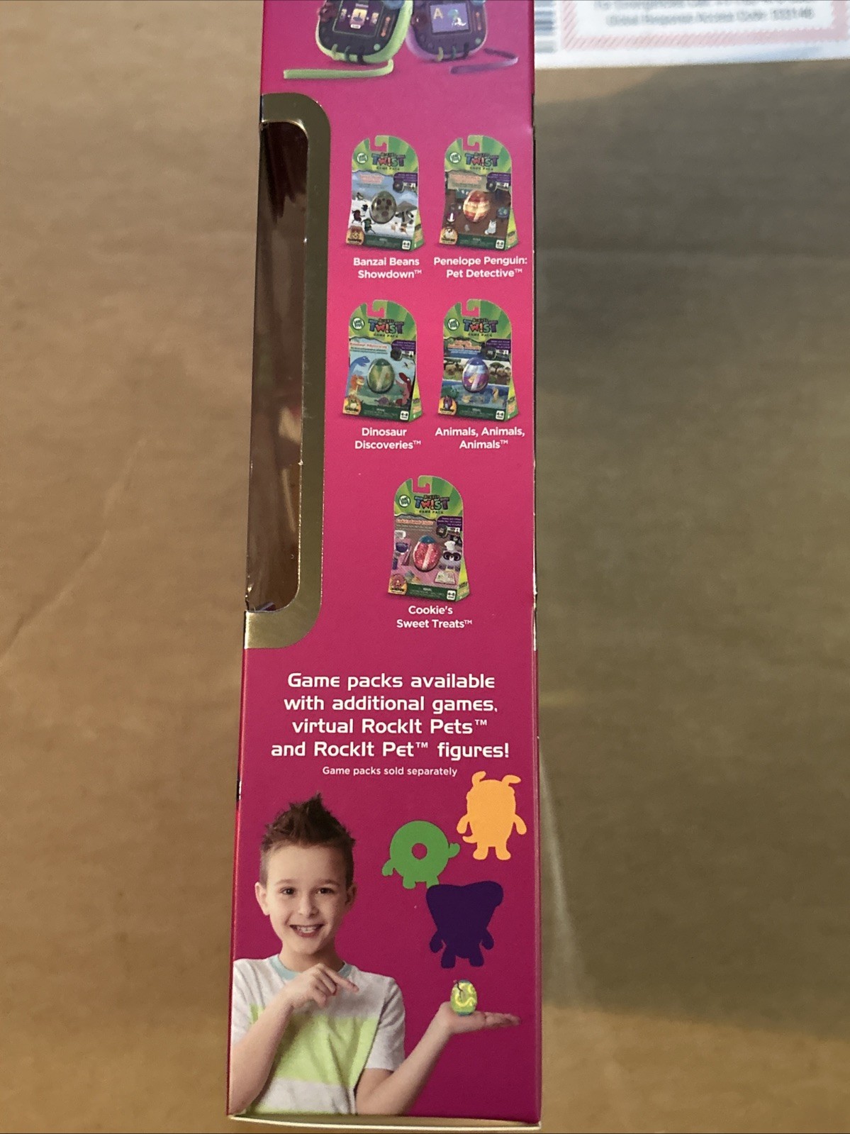 LeapFrog RockIt Twist Educational Learning Game System Purple Age 4- 8 New