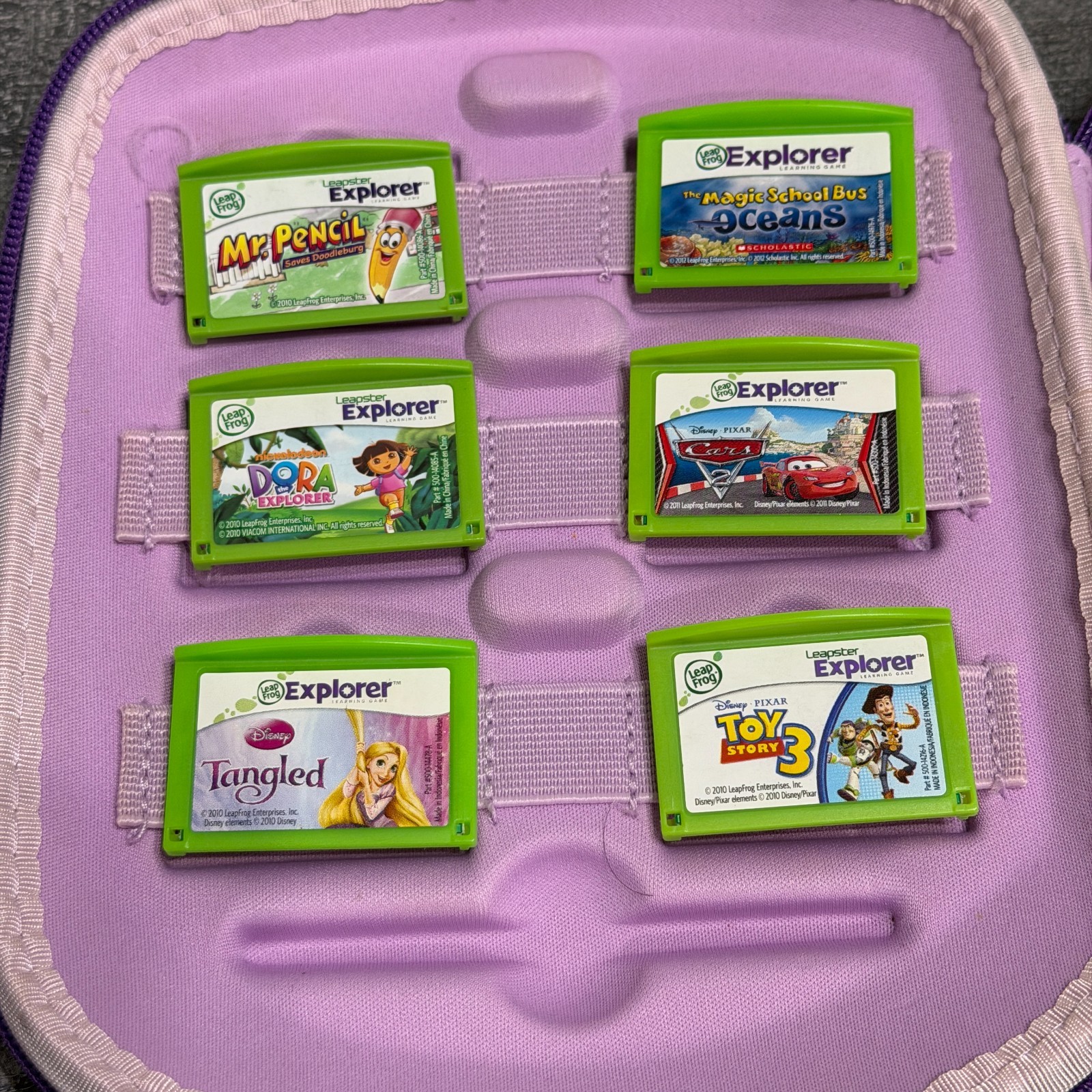 LeapFrog LeapPad 2 Explorer Learning System: Disney Princess, 6 Games Bundle