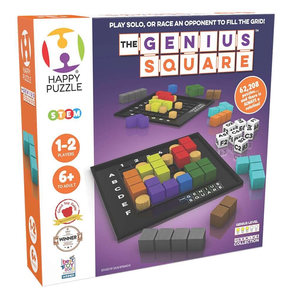 The Genius Square from – Game of The Year Award Winner, 60000+ Solutions STEM…