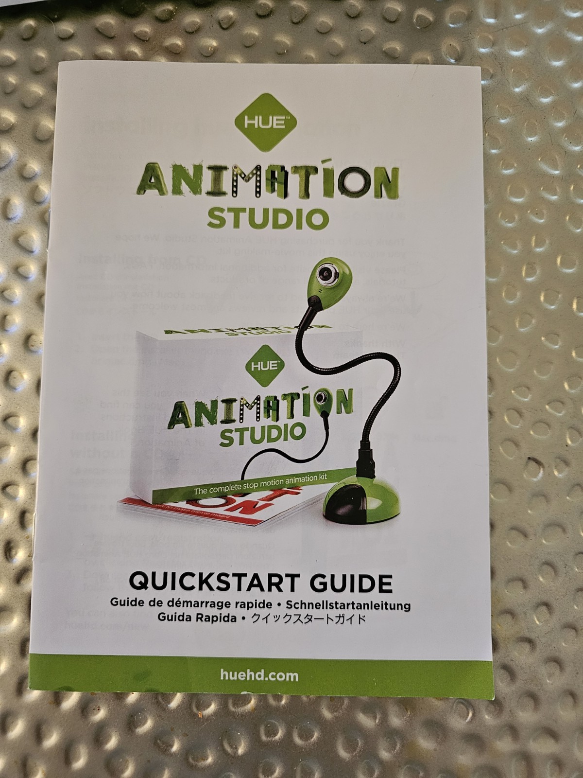 HUE Animation Studio Complete Stop Motion Animation Kit with Blue Camera