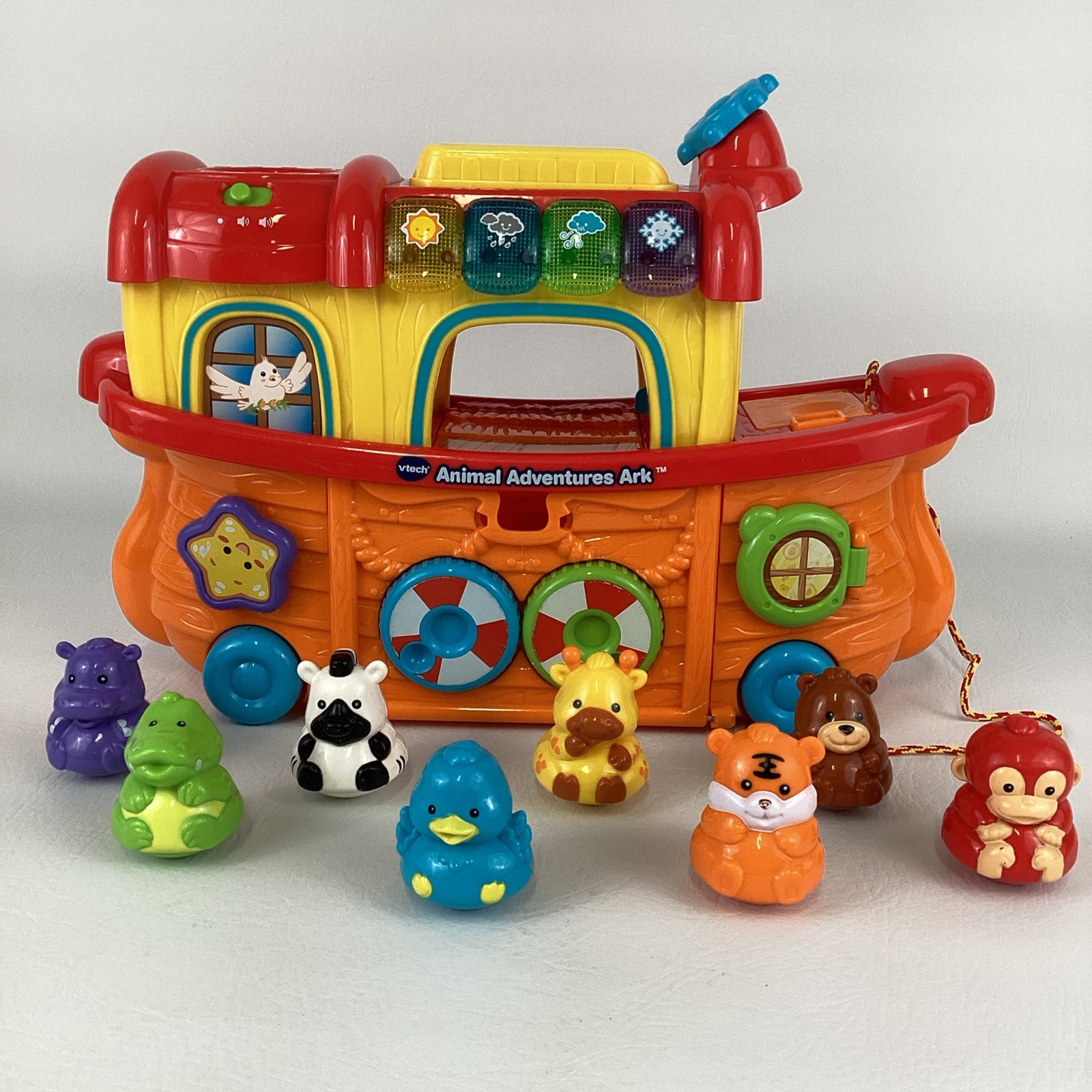 VTech Animal Adventures Ark Weather Colors Counting Toddler Learning COMPLETE