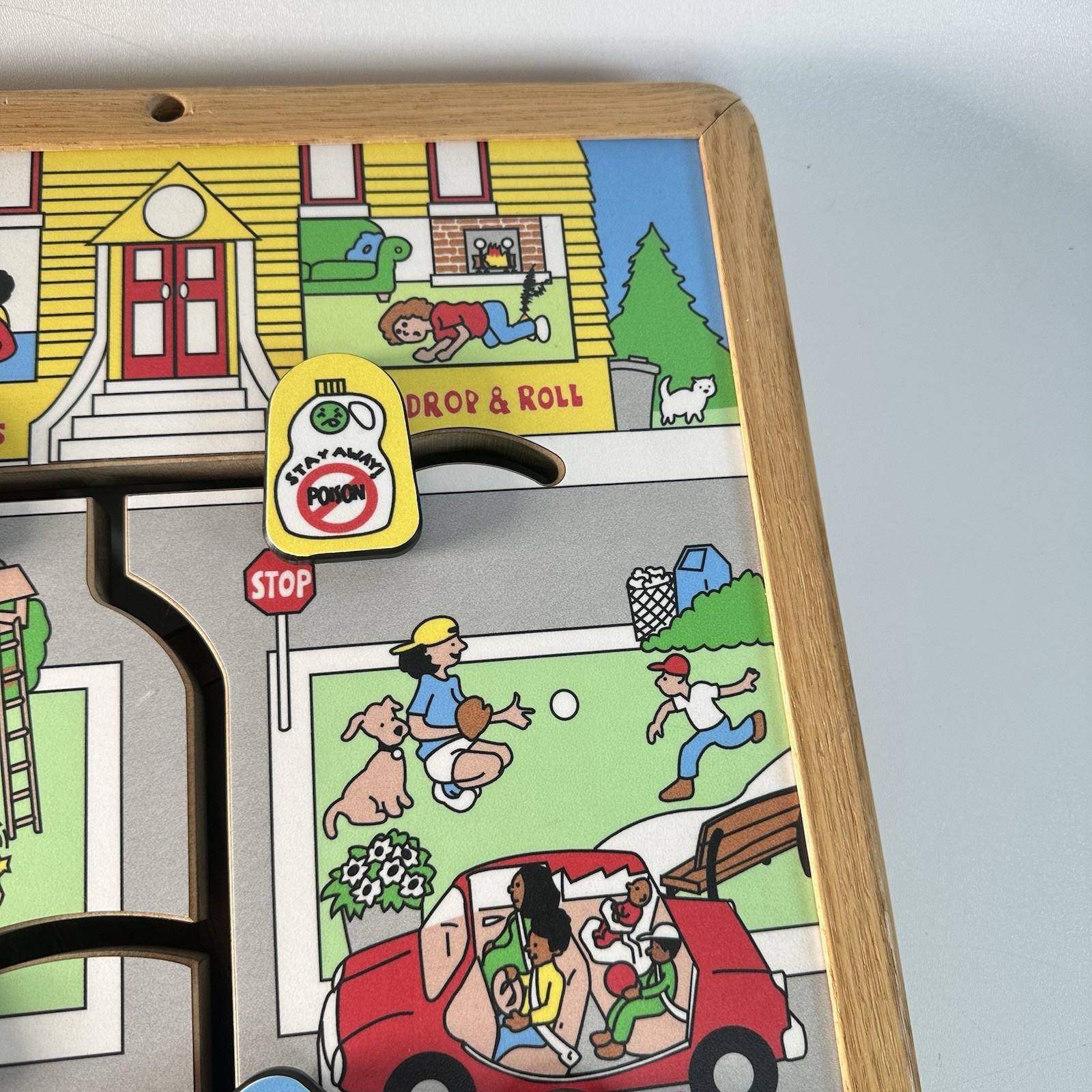 EUC Safety Road Wall Mounted Toy By Playscapes Children’s Environments