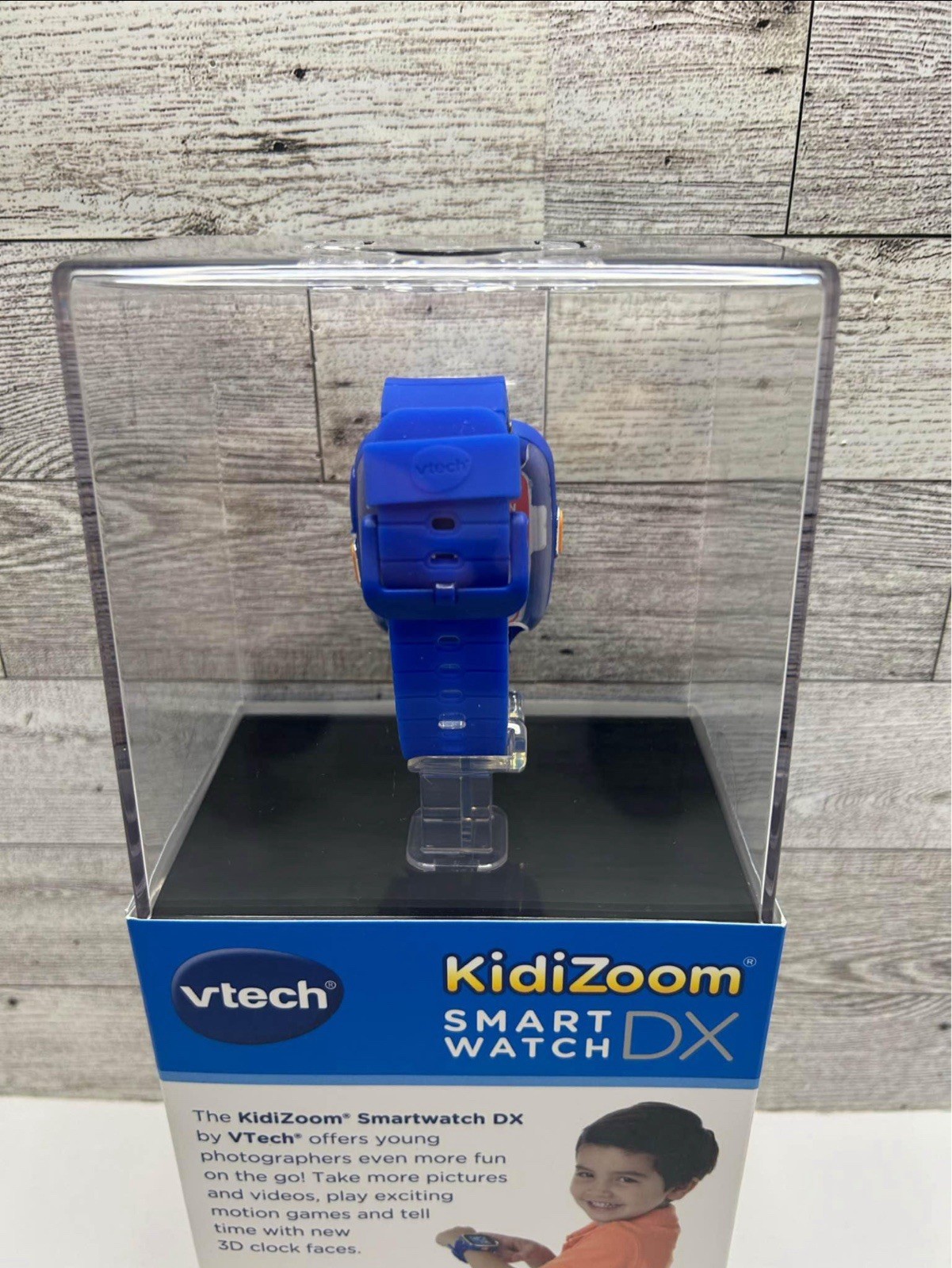 VTech Kidizoom Smartwatch DX Blue The Smartest Watch for Kids Ages 4 And Up. NEW