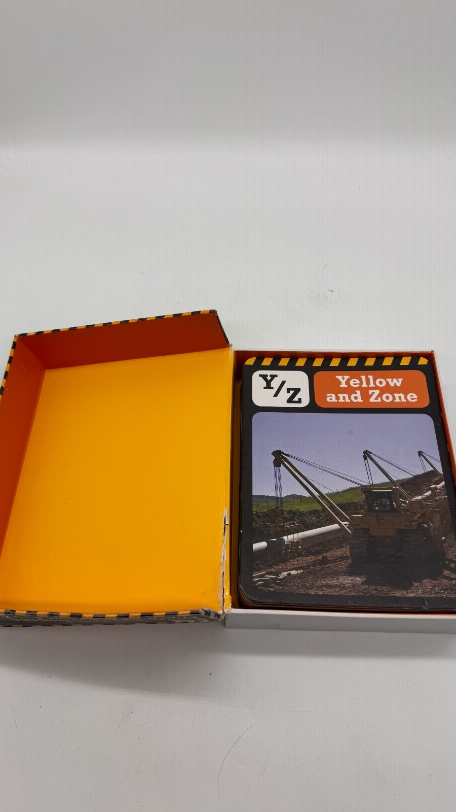 CAT – Big Trucks And Diggers Flash Cards A-Z Caterpillar Bulldozer Educational