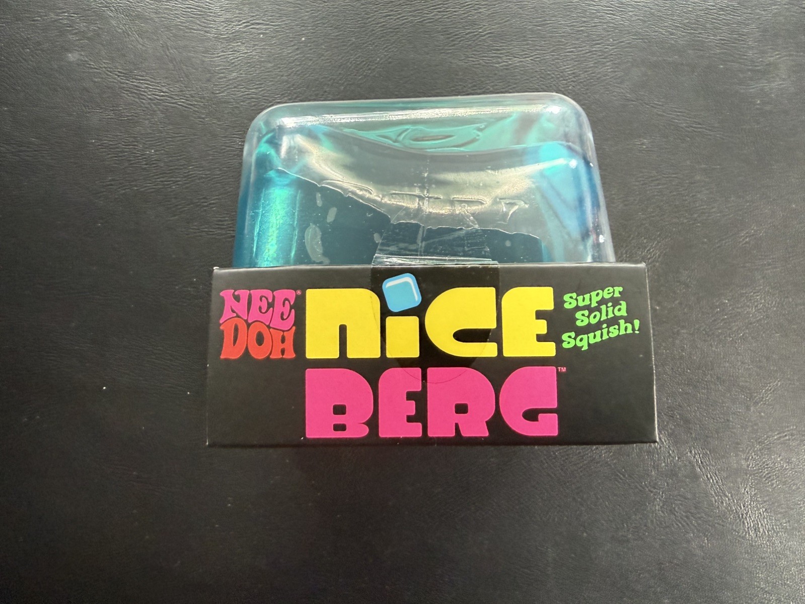 NEEDOH Nice Berg Blue XL GIANT Solid Squish Cube Ice Block NEW FREE SHIPPING
