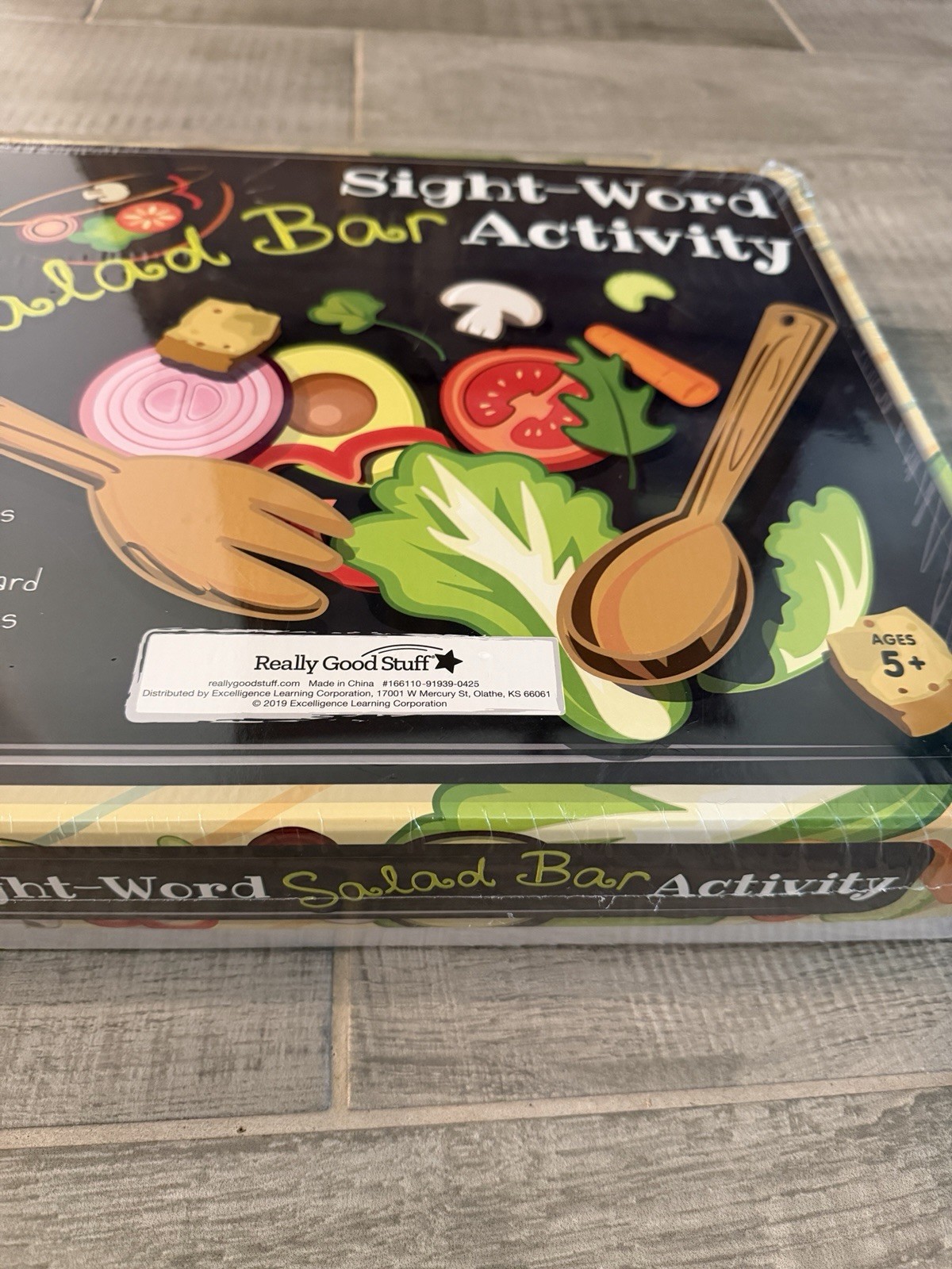 Sight Word Salad Bar Activity New Sealed Educational Homeschool