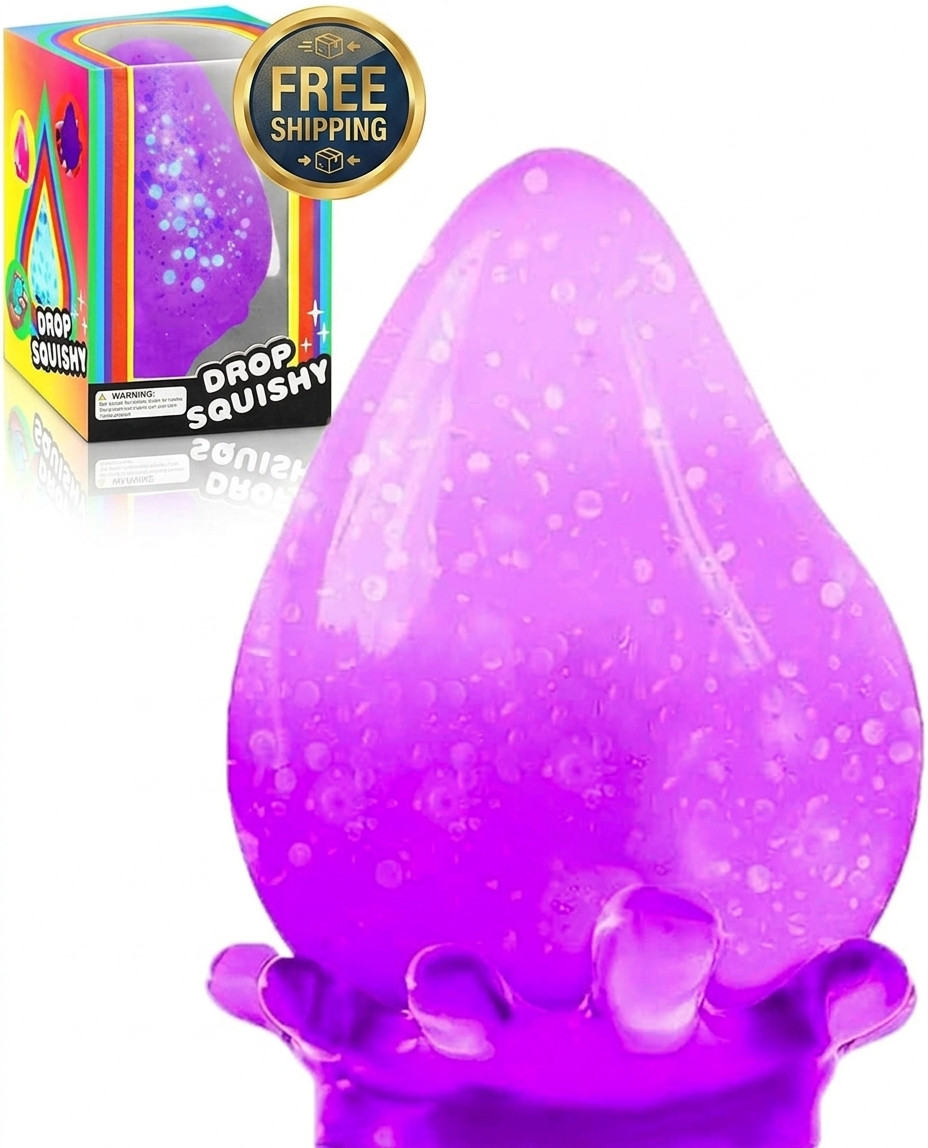 Purple Needoh Nee Doh Galactic Glow Dream Drop EXTREMELY RARE AUTHENTIC