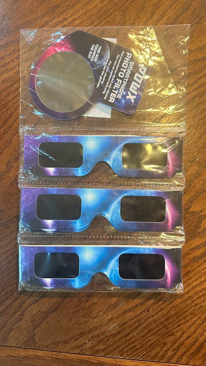 Solar Eclipse Glasses 39 PACK (Soluna, Medioptics, Powx)-AAS, ISO & CE Certified