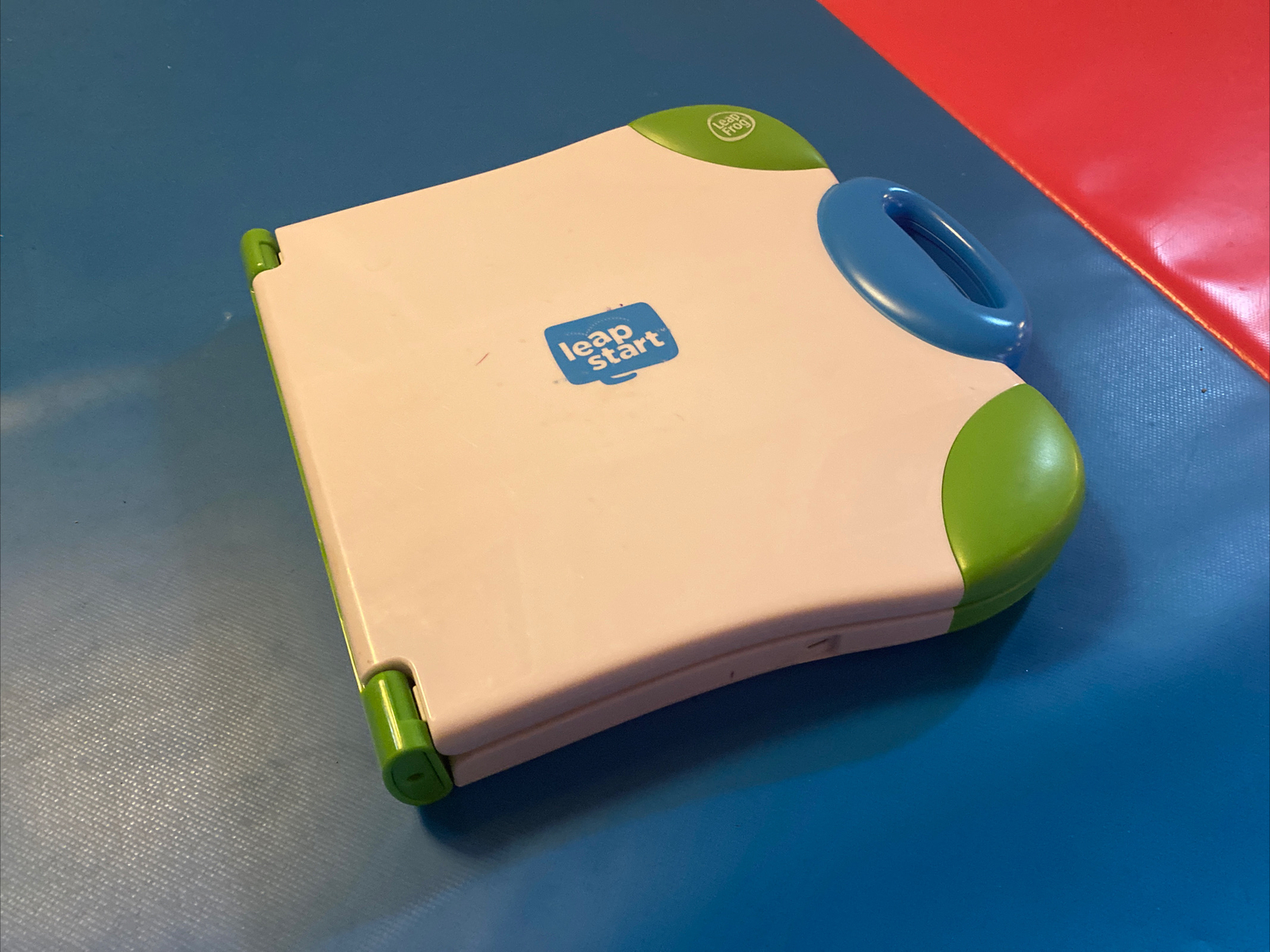 LeapFrog Leap Start White/Green/Blue Learning System — Tested/Reset
