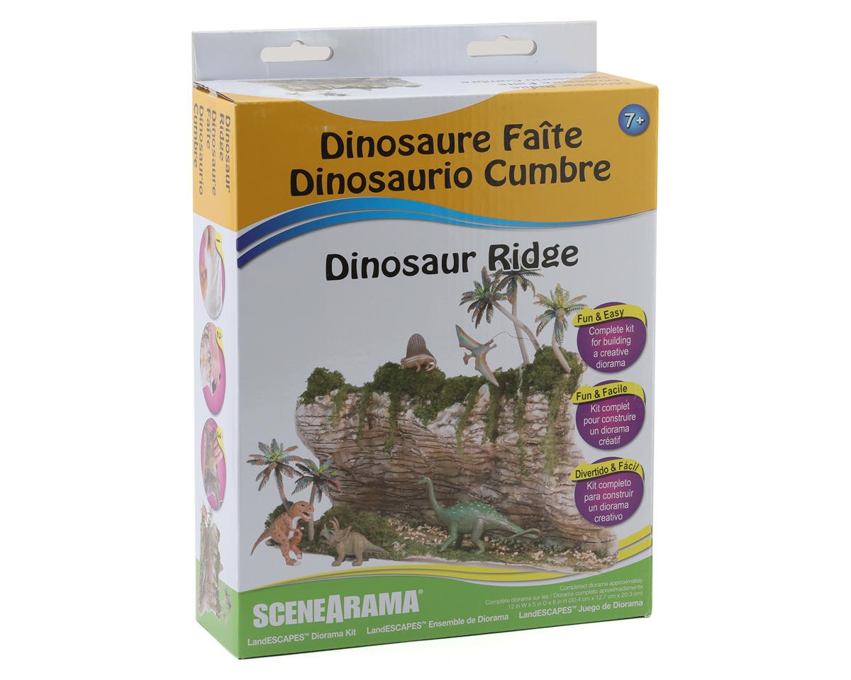 Woodland Scenics Scene-A-Rama® Dinosaur Ridge LandESCAPES™ Diorama Kit