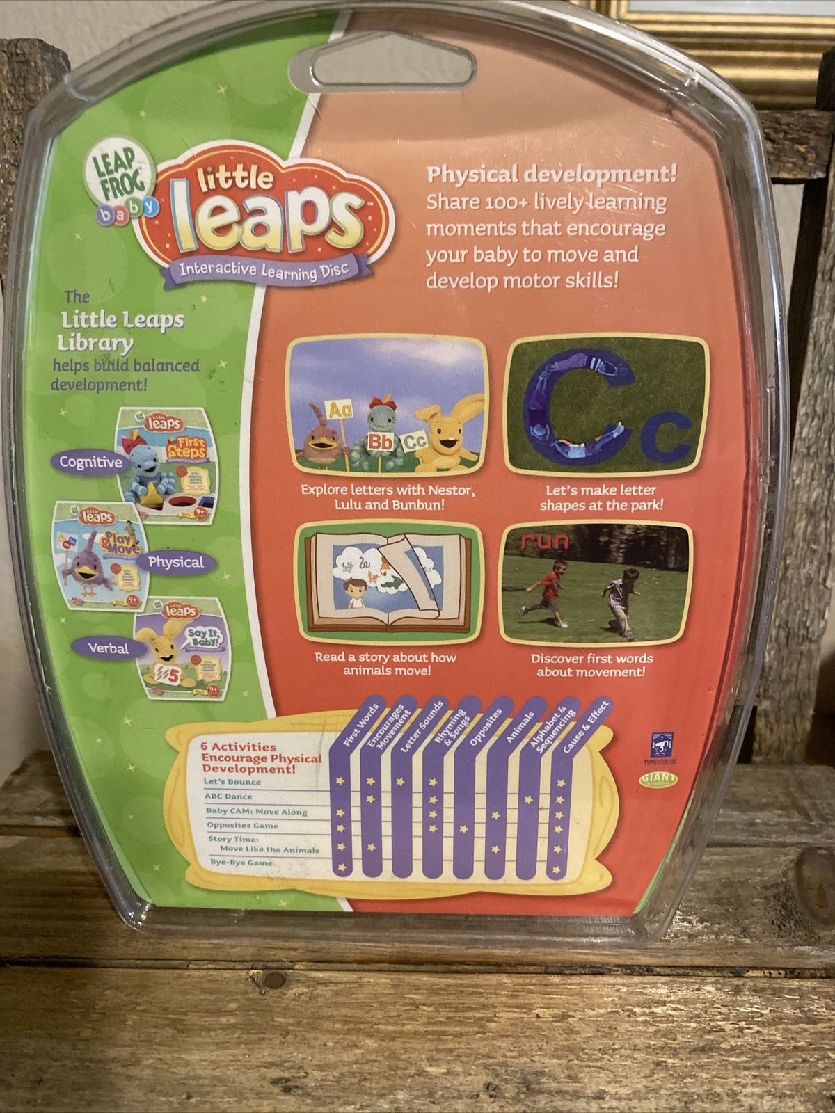 Leap Frog Baby Little Leaps Play & Move, 100 Learning Moments, with Alphabets