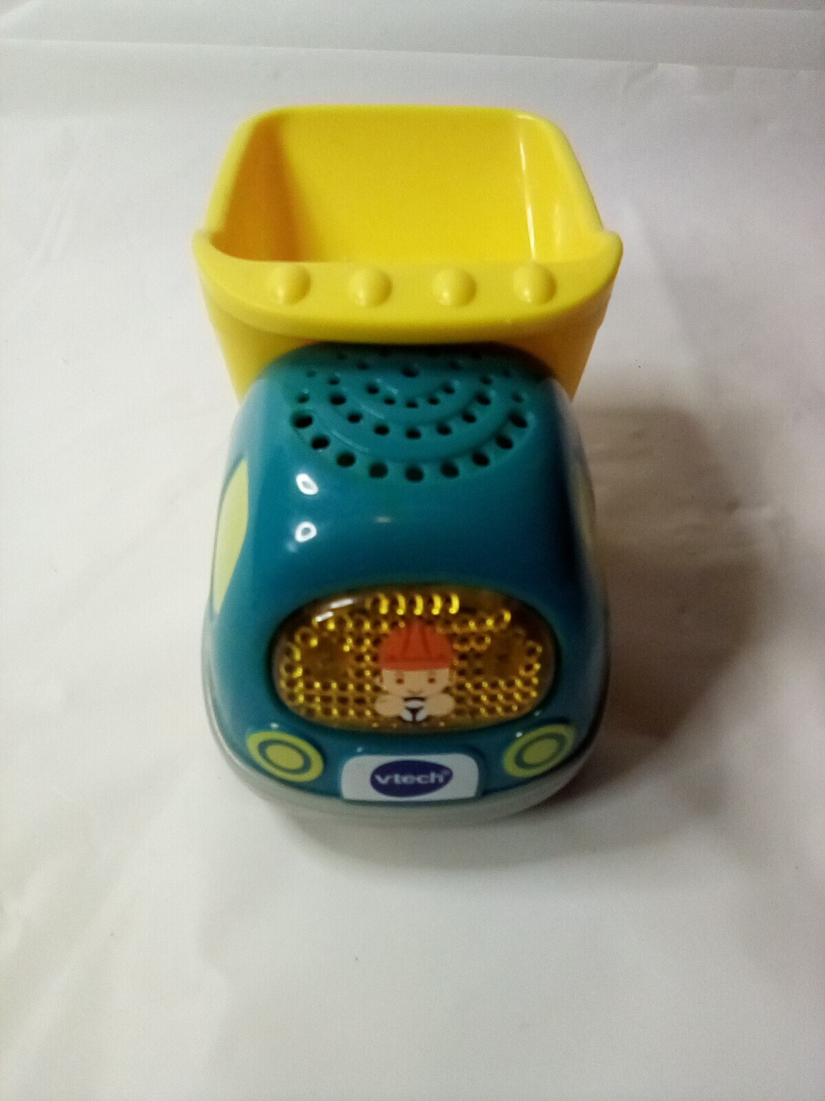 V-Tech Go Go Smart Wheels David Dump Truck Interactive Toy Sounds Lights Sings
