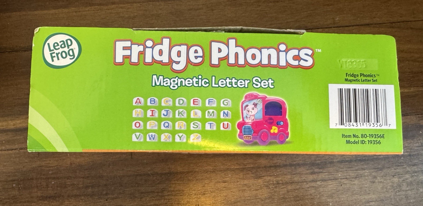 LeapFrog Fridge Phonics Magnetic Letter Set, Pink