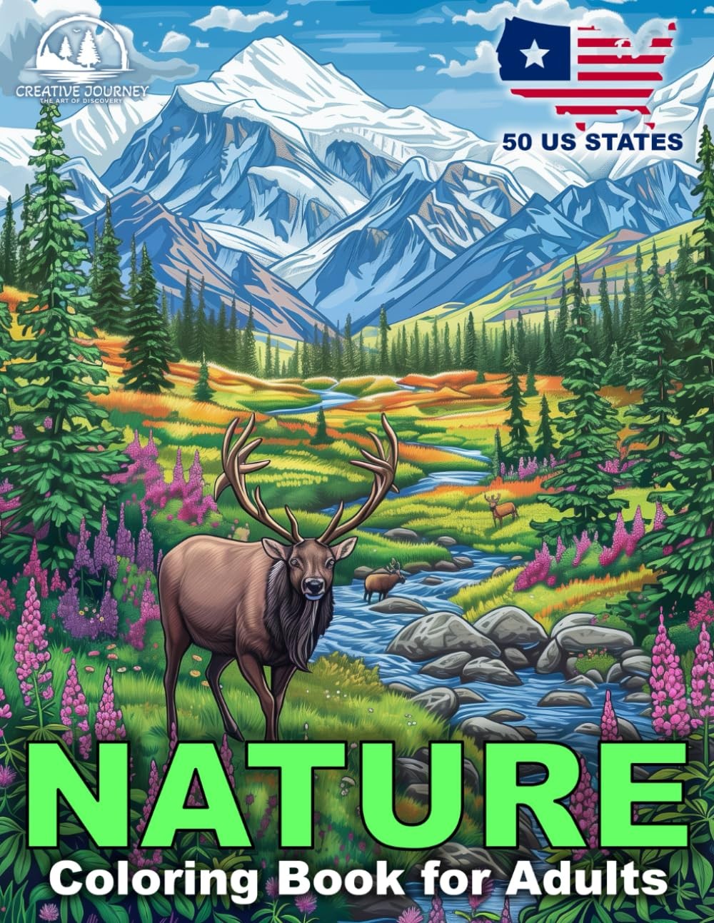 Nature Coloring Book for Adults: Relaxing Landscapes and Beautiful Scenes…