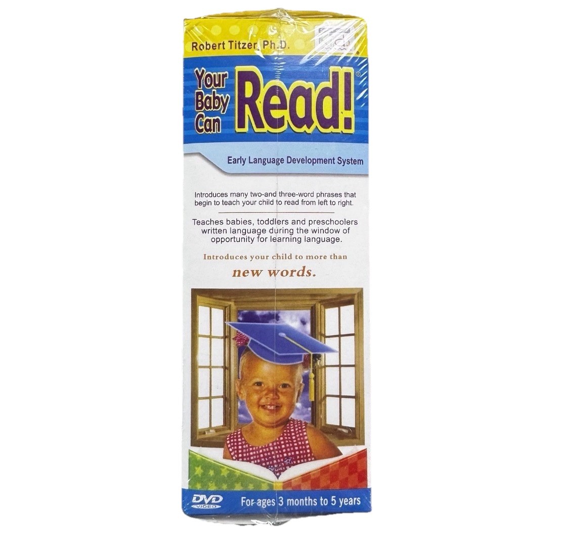 Your Baby Can Read special edition Early Language Development 5 DVDs Word Cards