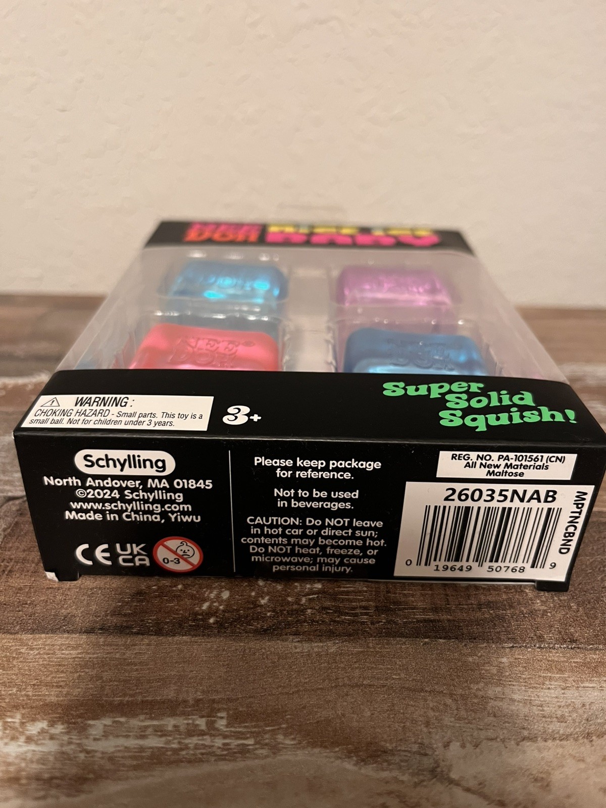 Schylling NeeDoh Nice Ice Baby 4 Pack | Authentic