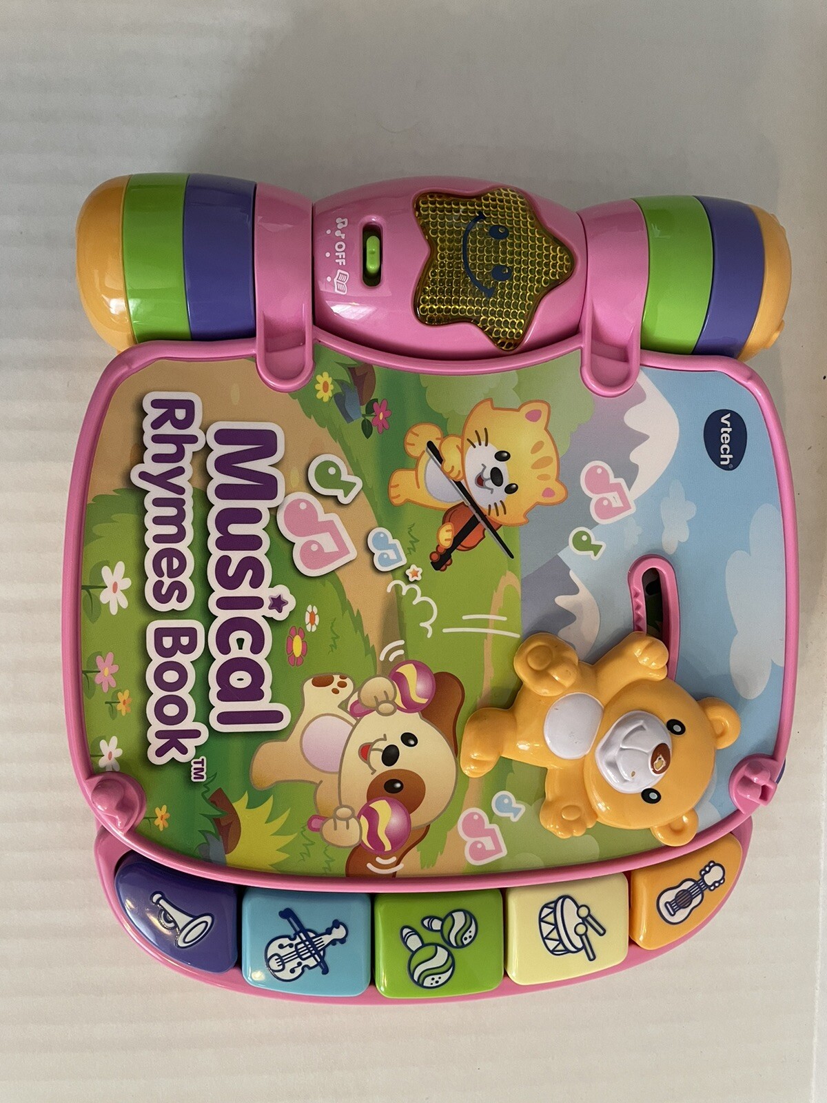 VTech Musical Rhymes Book Educational Toys For 6 month -3 Years Olds Toddler