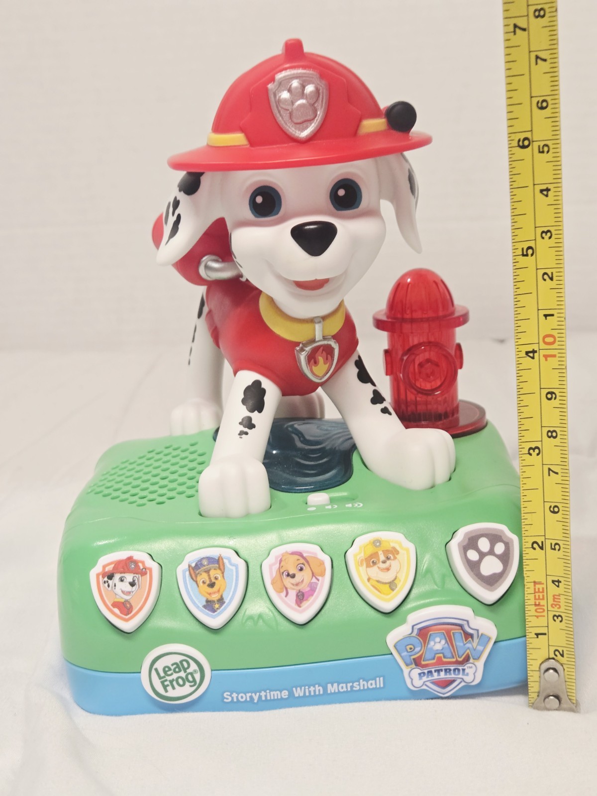LeapFrog PAW Patrol Storytime With Marshall Nightlight Sound Toy Works Story