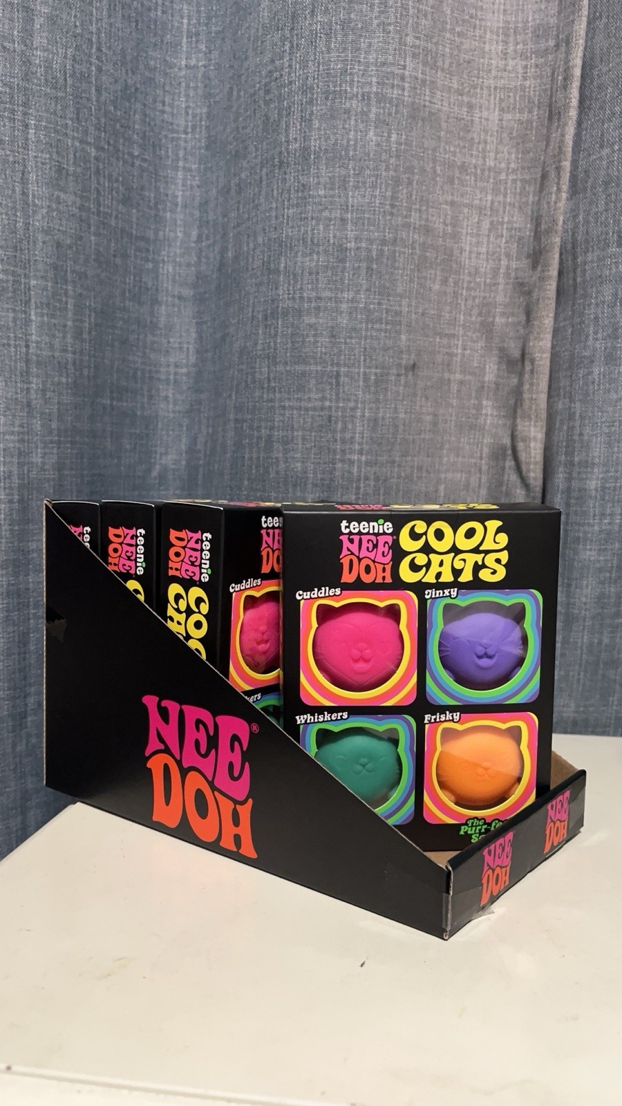 Needohs Cool Cats/ Four Cats / Four Packs/ Squishy Fidget Toys