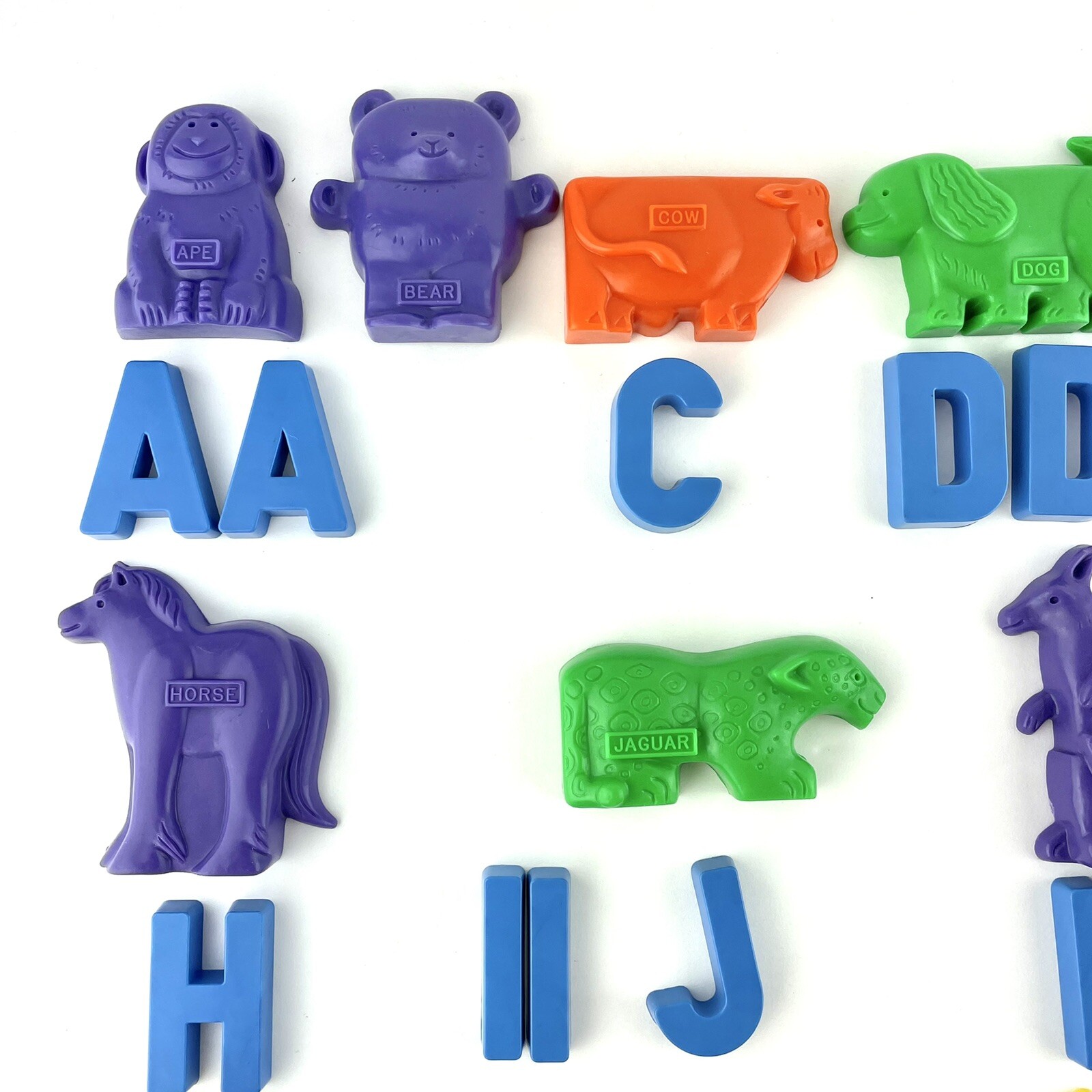 Playskool Animals and Alphabet Letters Can with Lid Educational Kids Ages 3 – 6