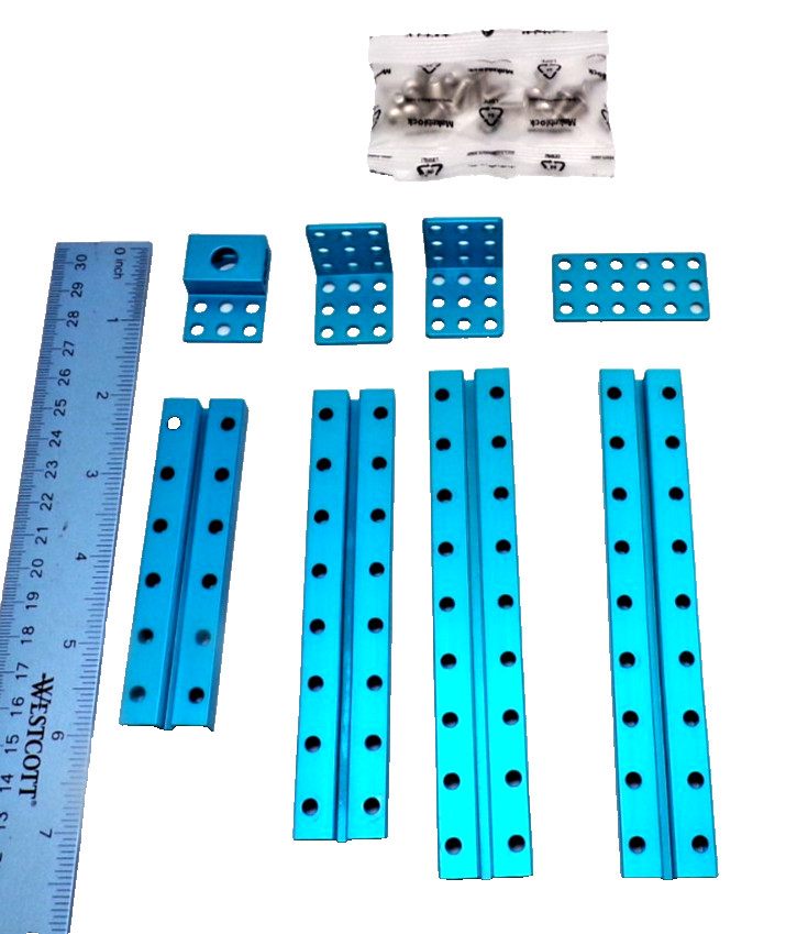 Makeblock parts from starter robot kit 0824-96 128 144 bracket plate + m4 screws