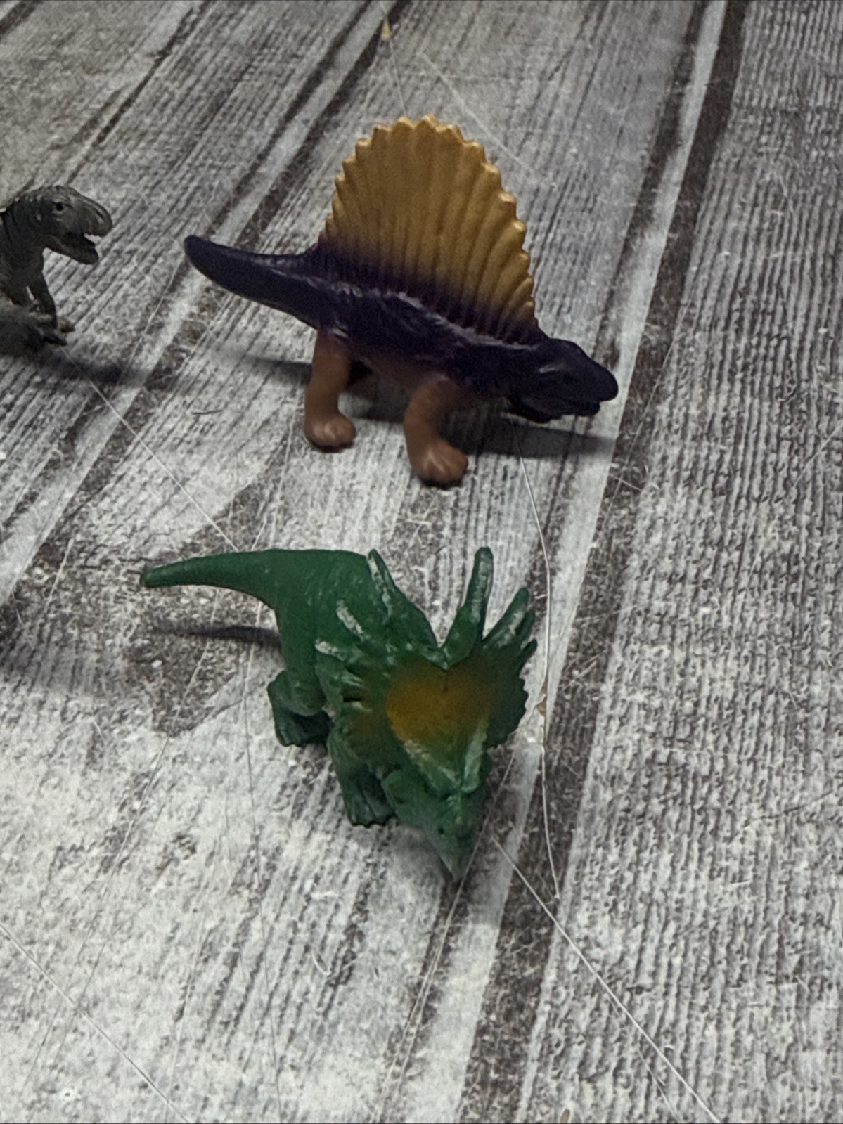 Safari Ltd Good Luck Minis Set of 7 Dinosaurs Lot Cake Toppers Toys Figures