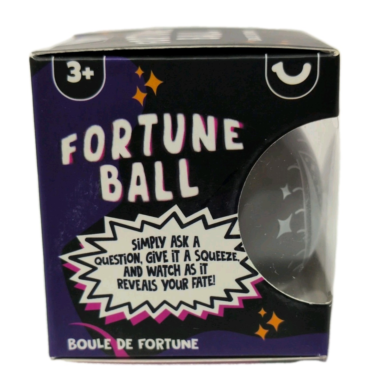 Fortune Ball Squishy Silver Squeeze Stress Fortune Answer Question 8 Ball Style