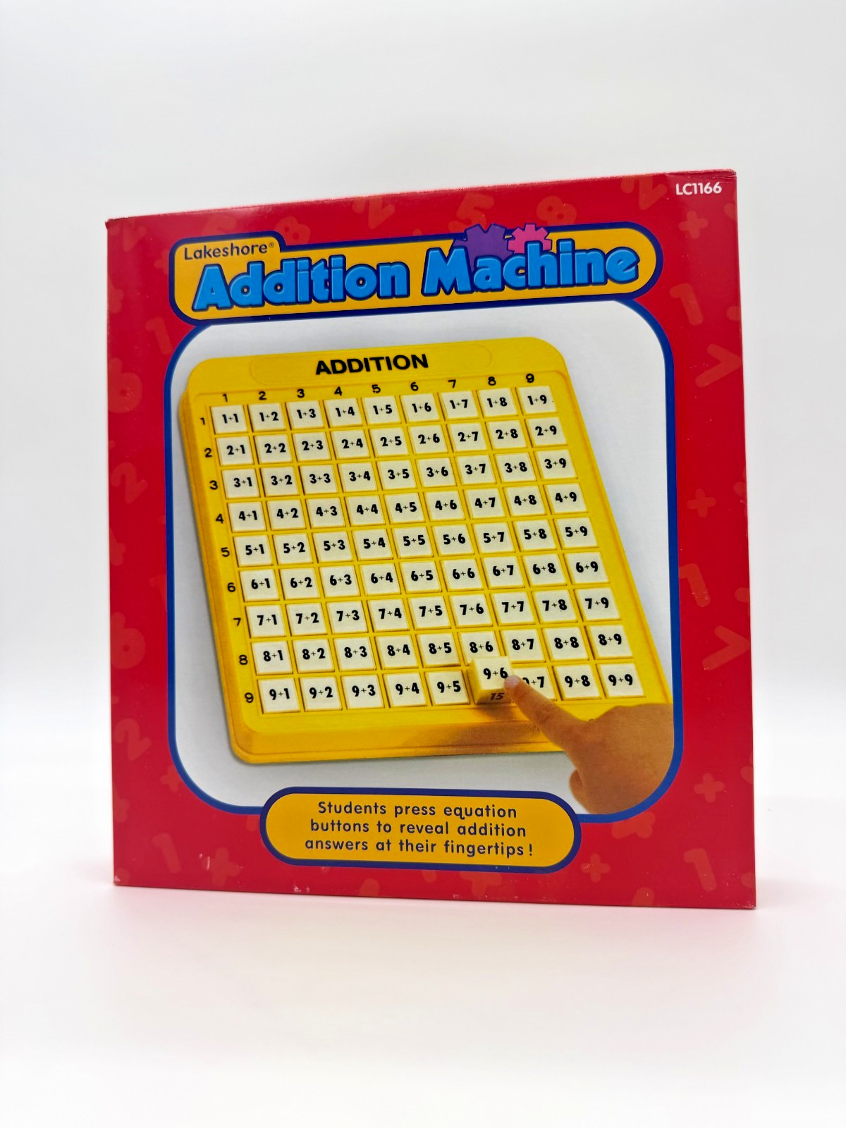 Lakeshore Learning Materials Addition Machine, Yellow, 8.5″ x 9.5″ Model LC1166
