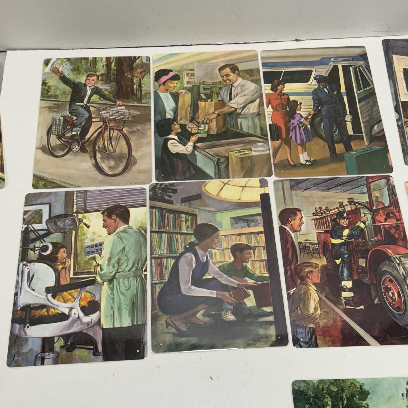 Vintage Lot Of 19 McGraw-Hill 1967 Teaching Classroom School Posters Lessons