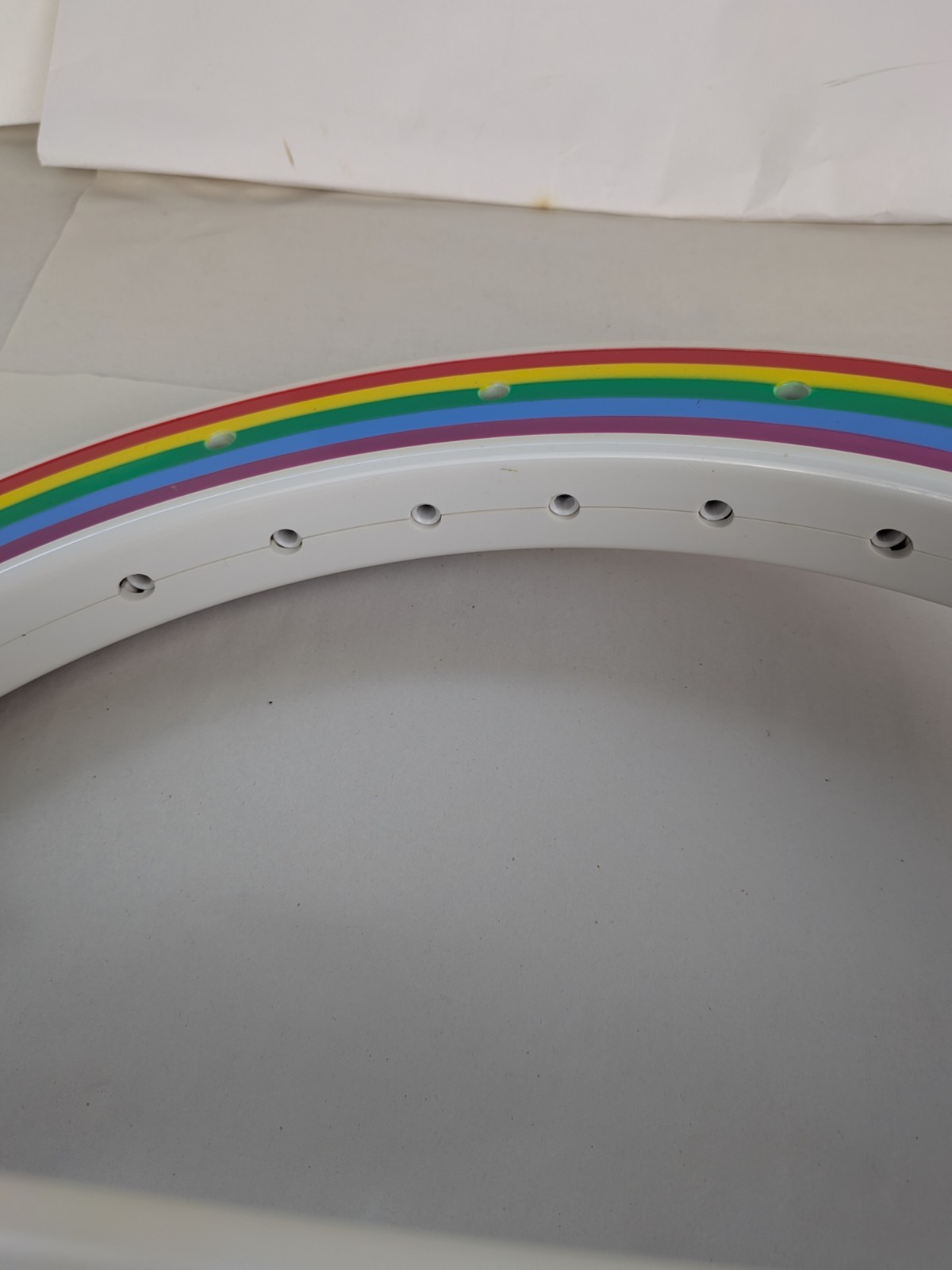 Rare Vintage Playskool Barney Rainbow Arch Musical Toy Sounds Play Dinosaur READ