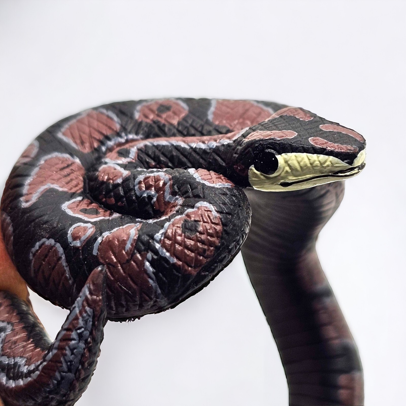 Ball Python Bracelet for Kids Small Plastic Snake Toy Realistic Decoration