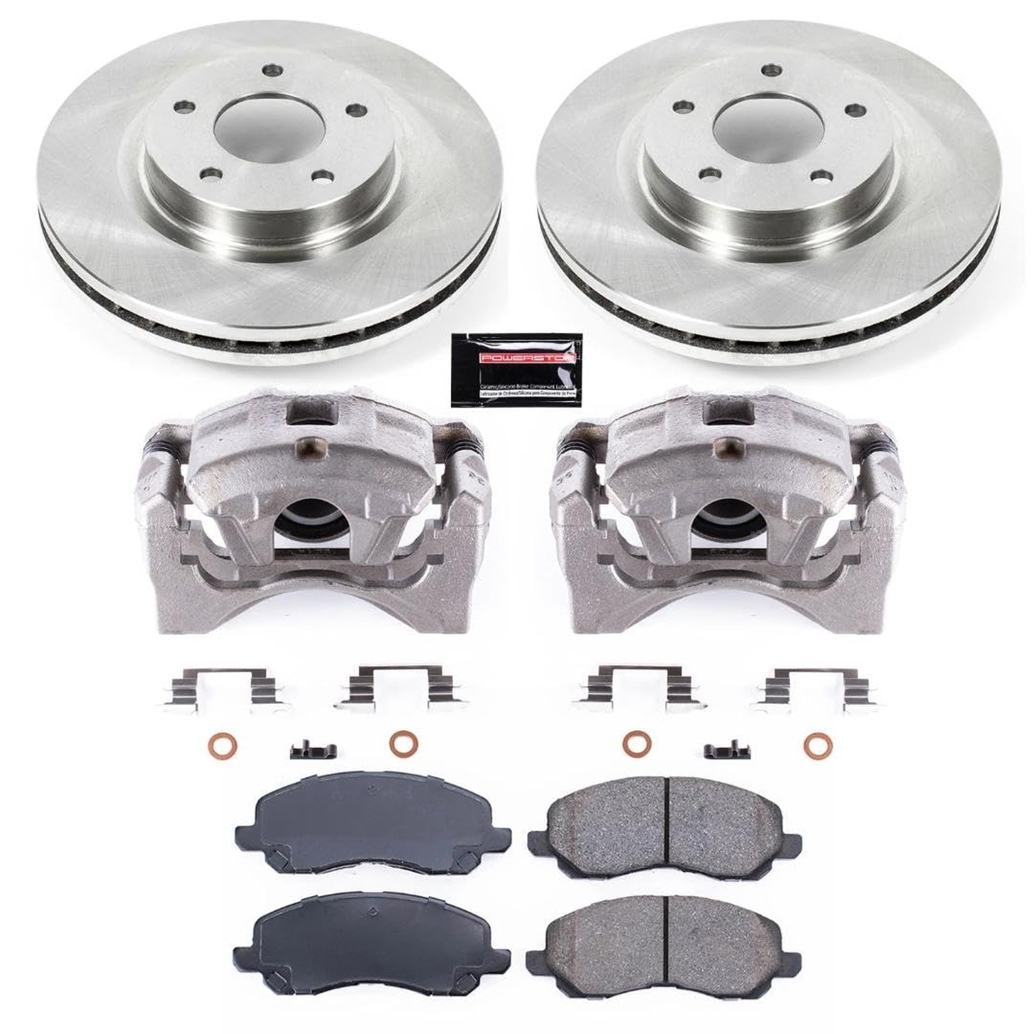 PowerStop Front Brake Kit For Chrysler 200 2011-14 |Sebring 2007-10 |Dodge Av…