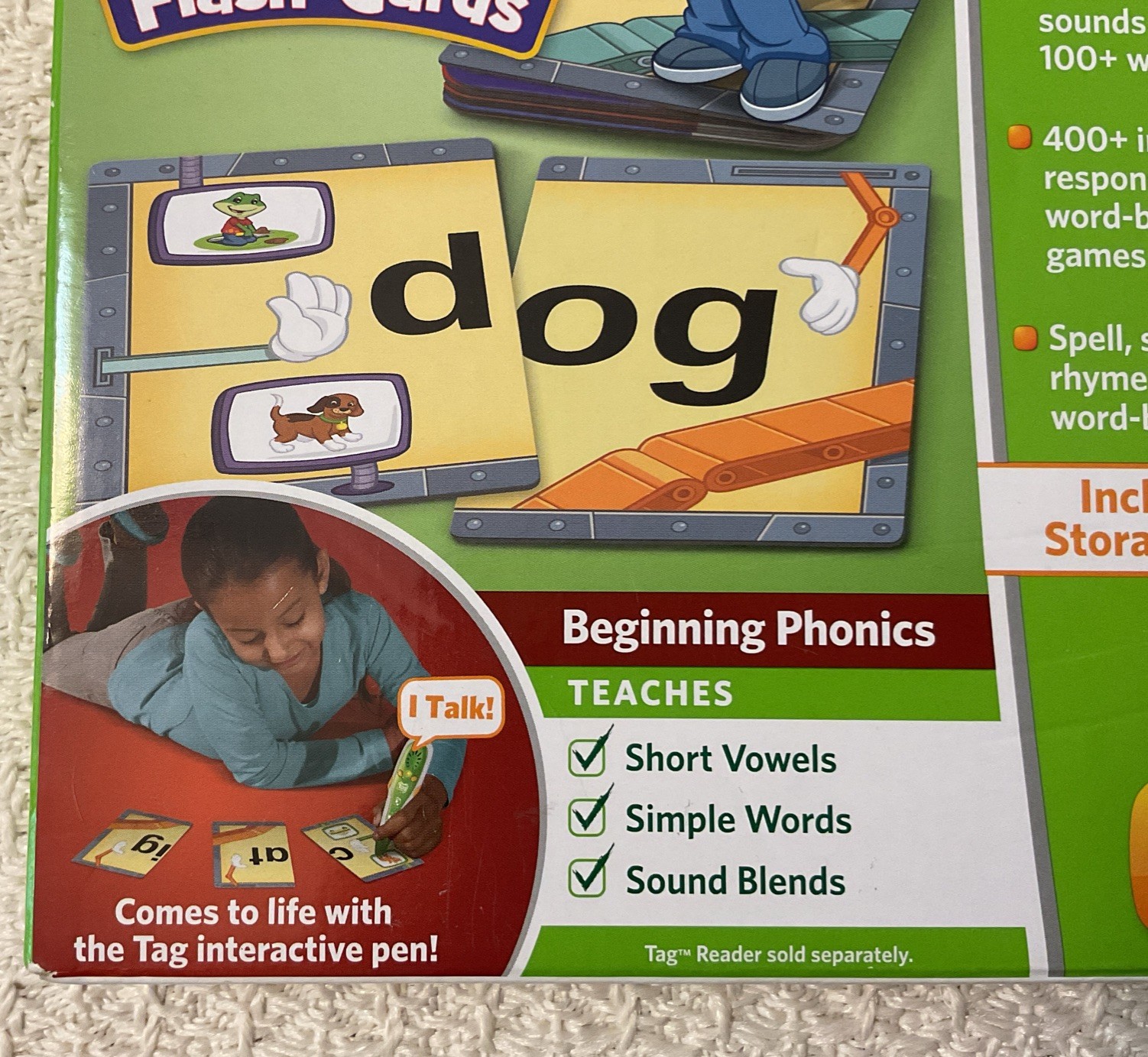 LeapFrog LeapReader Interactive TALKING WORDS FACTORY Flash Cards – NEW SEALED