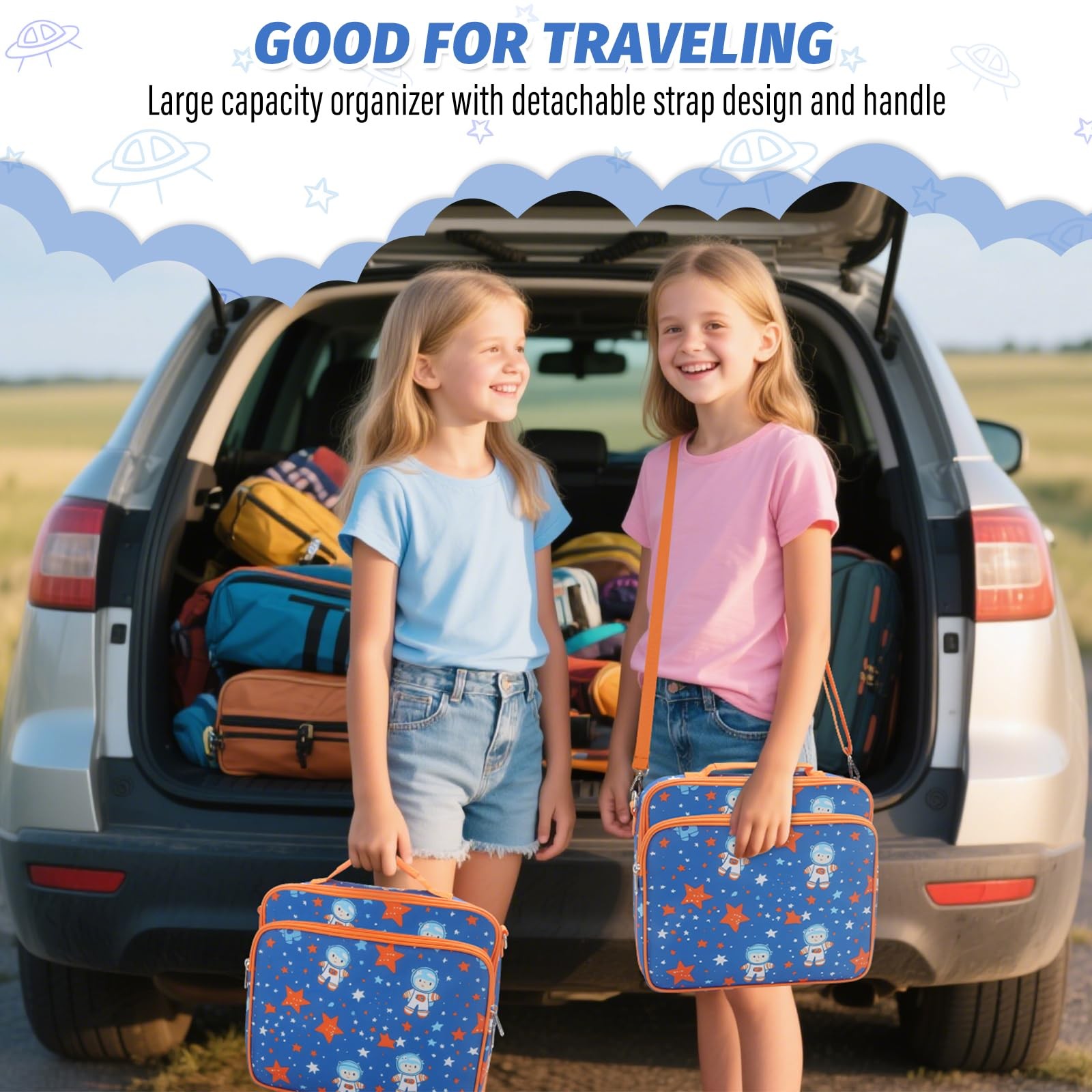 Carrying Case for LeapFrog Learning Friends 11.41 x 10.03 x 3.34 inches, Blue
