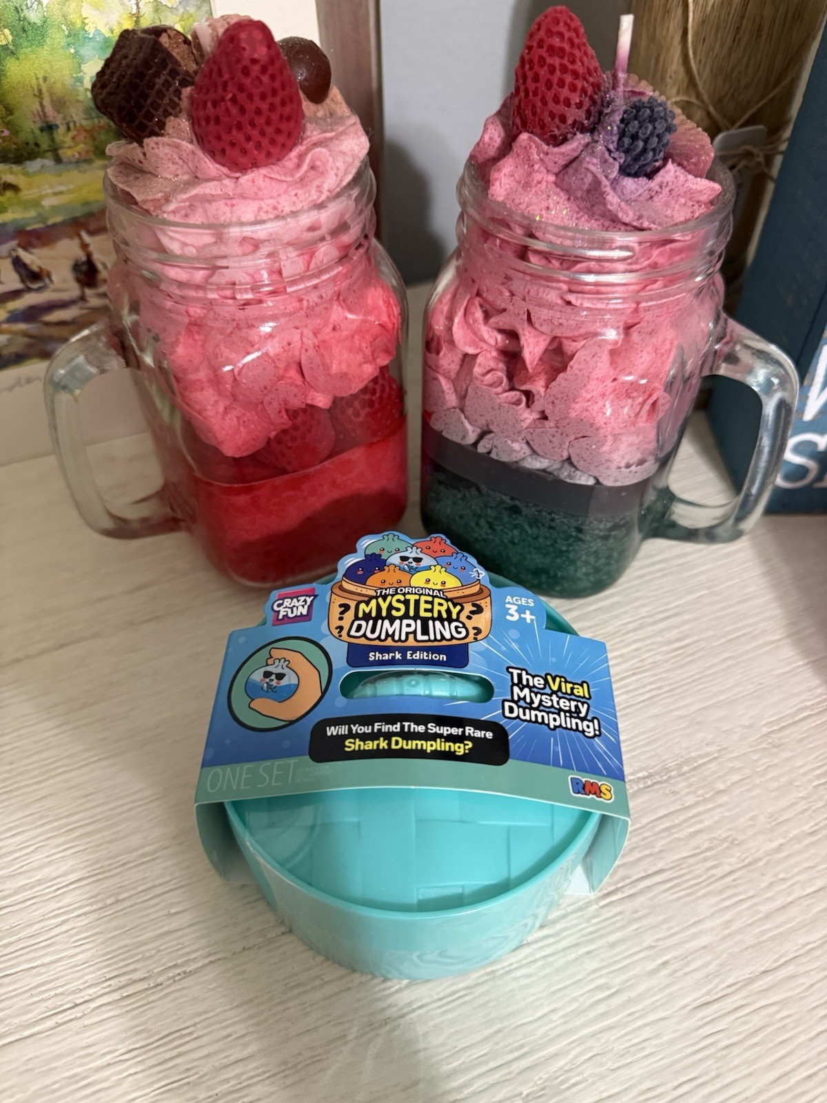 Brand New RMS Mystery Dumpling Shark Edition Sealed NEW Squishy Collection Rare
