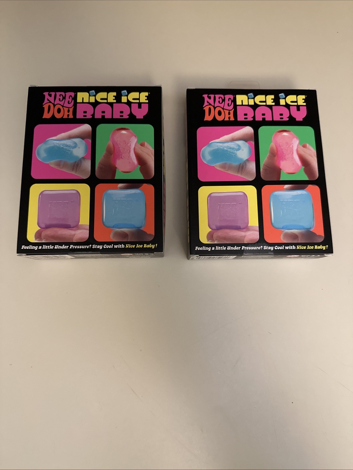 SET OF 2 – Schylling NeeDoh Nice Ice Baby 4 Pack | Authentic
