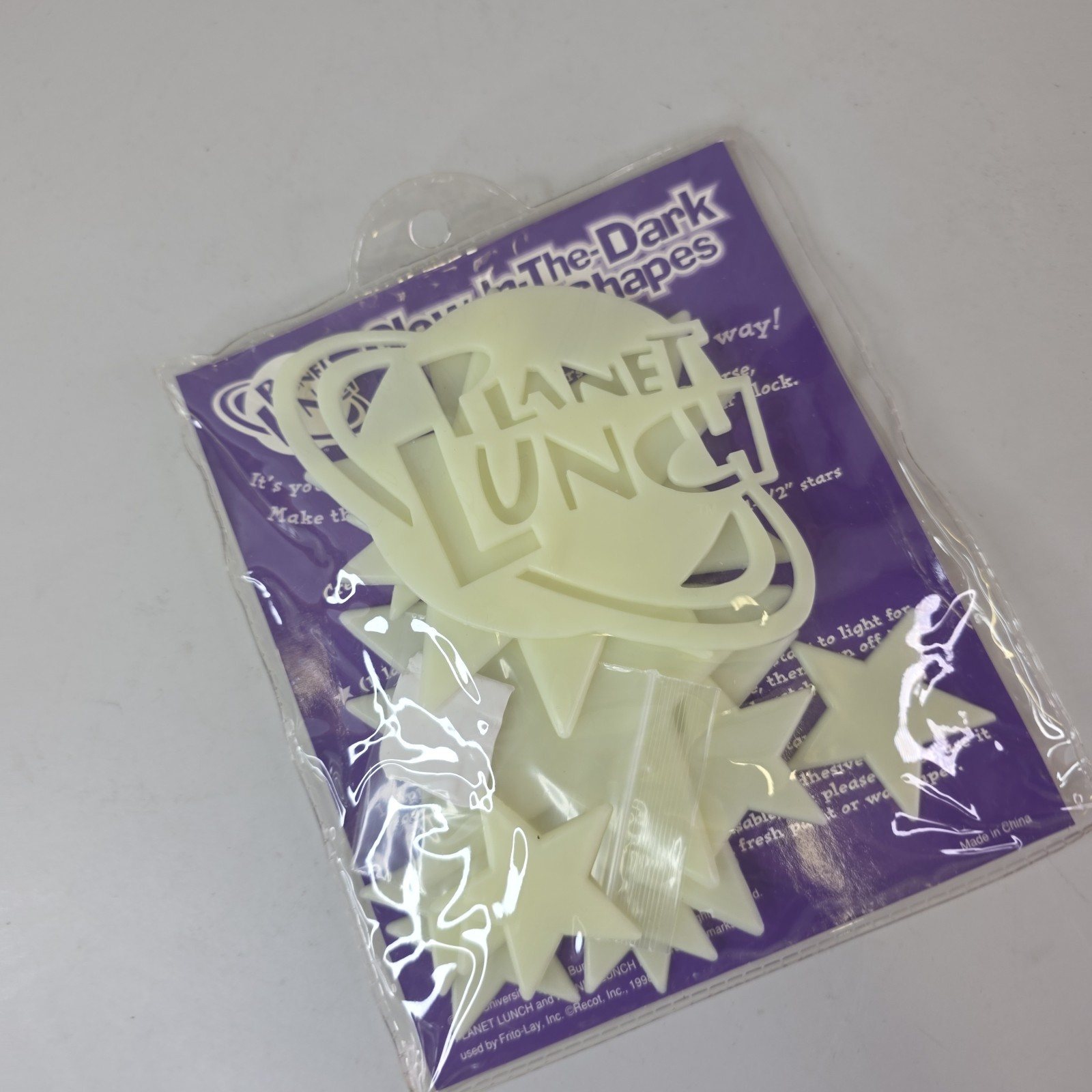 Planet Lunch Glow-In-The-Dark Ceiling Stars Frito Lay Promo 1998 Vintage Fun